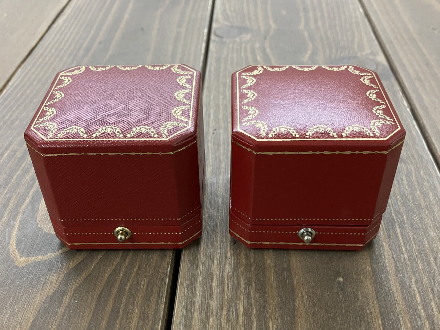 Cartier カルティエ ジュエリーケース 2点セット 指輪 空箱 8703YY