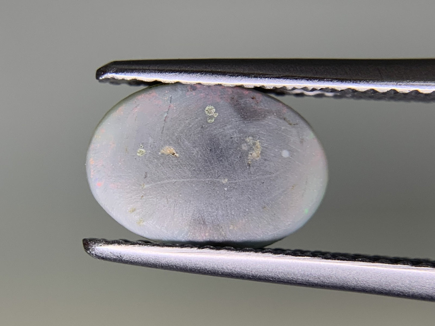 ブラックオパール 1.403ct 宝石ソーティング付き  10.5㎜×7.3㎜×2.8㎜  ルース（ 裸石 ） 4057Y