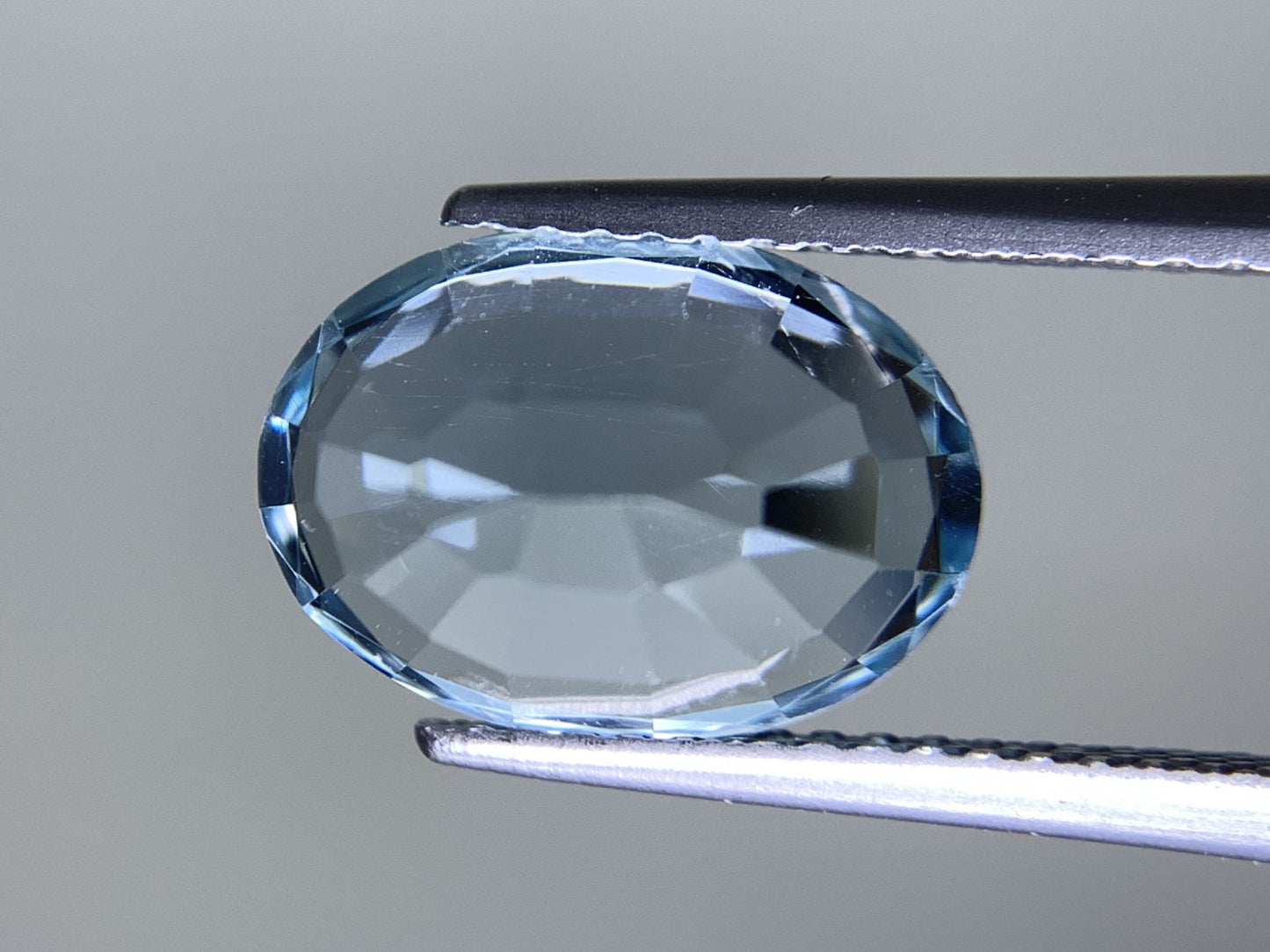 アクアマリン 天然 3.770ct 宝石ソーティング付き 11.6㎜×8.2㎜×6.6㎜ ルース（ 裸石 ） 7155Y
