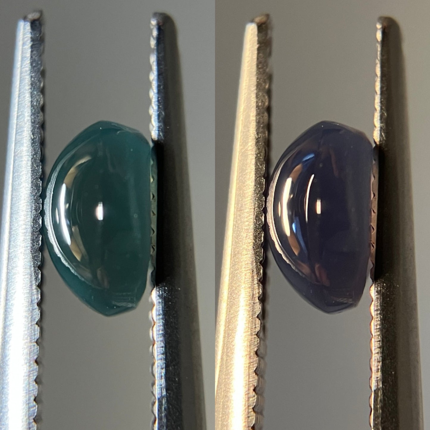アレキサンドライトキャッツアイ  天然  1.416ct  中央宝石ソーティング付き 6.6㎜×6.0㎜×3.6㎜   天然 ルース（ 裸石 ） 5629YY
