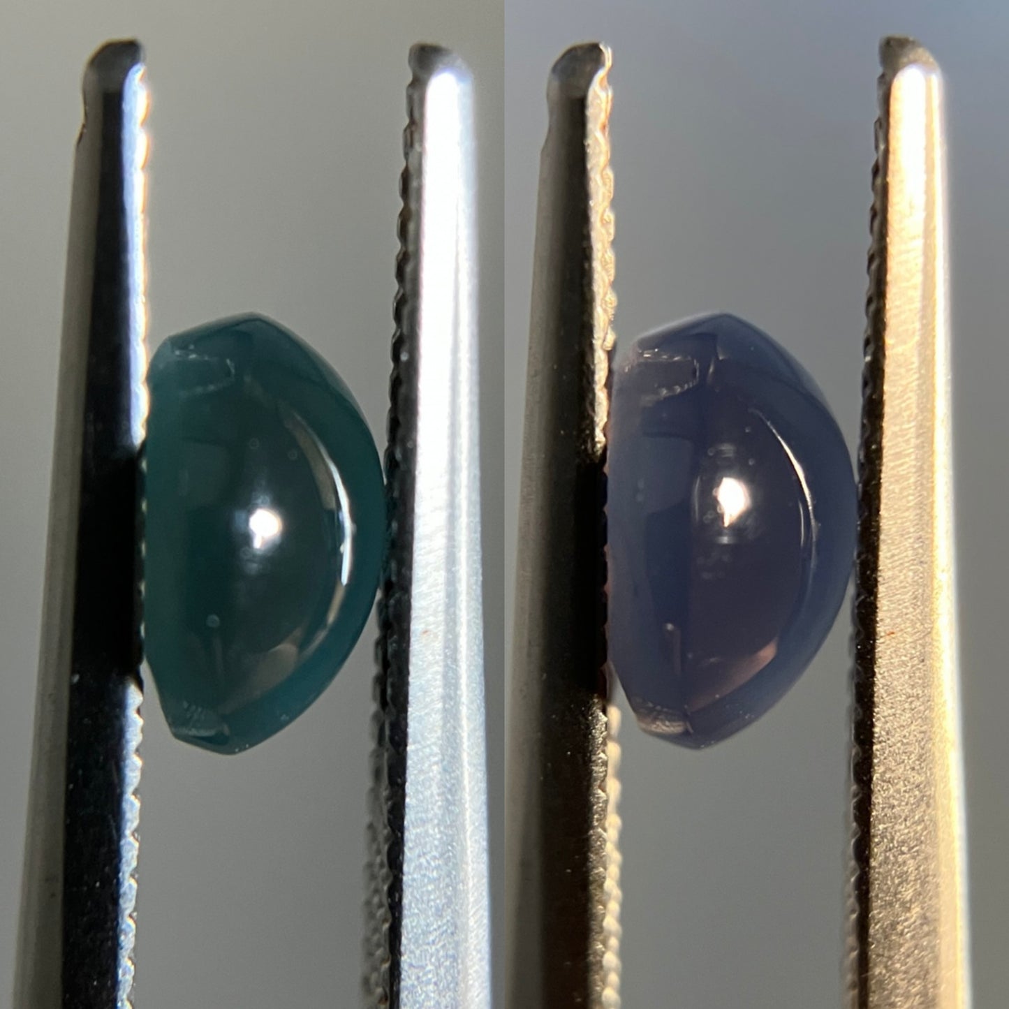 アレキサンドライトキャッツアイ  天然  1.416ct  中央宝石ソーティング付き 6.6㎜×6.0㎜×3.6㎜   天然 ルース（ 裸石 ） 5629YY
