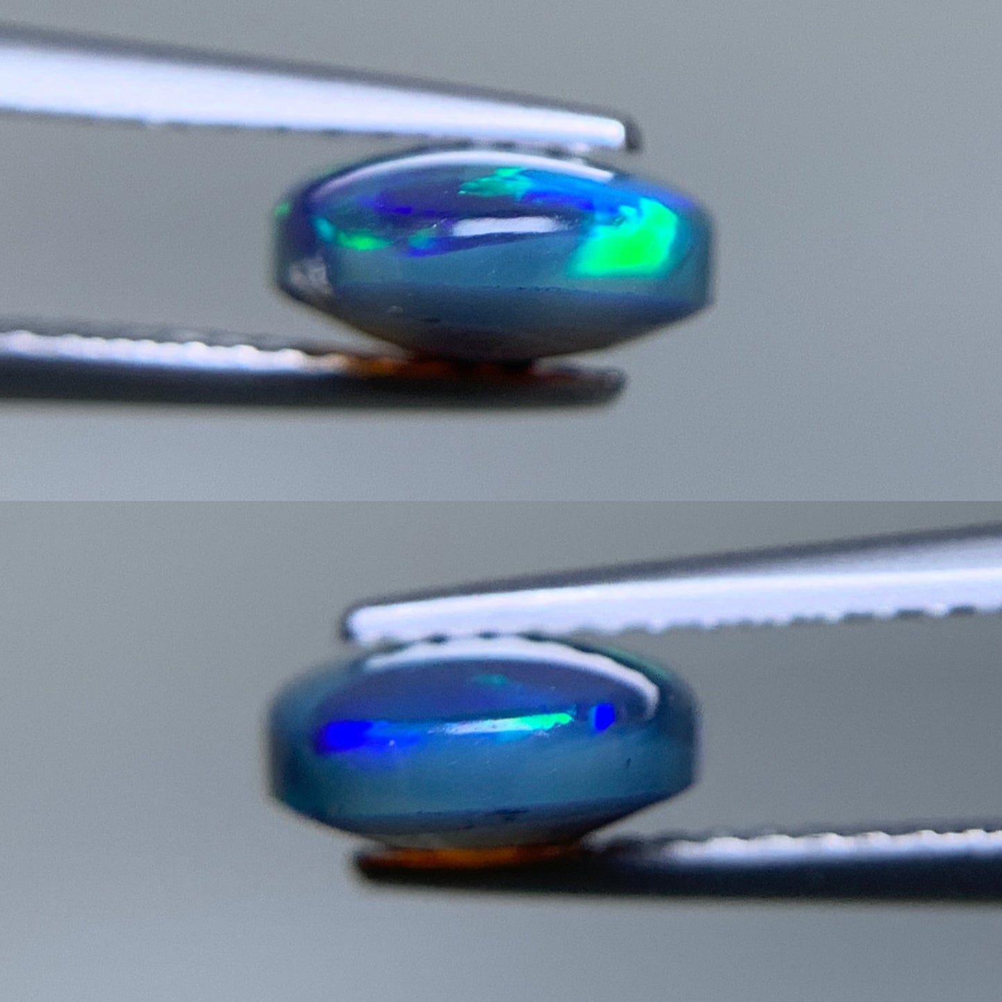 ブラックオパール 天然 1.927ct 宝石ソーティング付き 11.0㎜×7.6㎜×3.8㎜ ルース（ 裸石 ） 6380Y