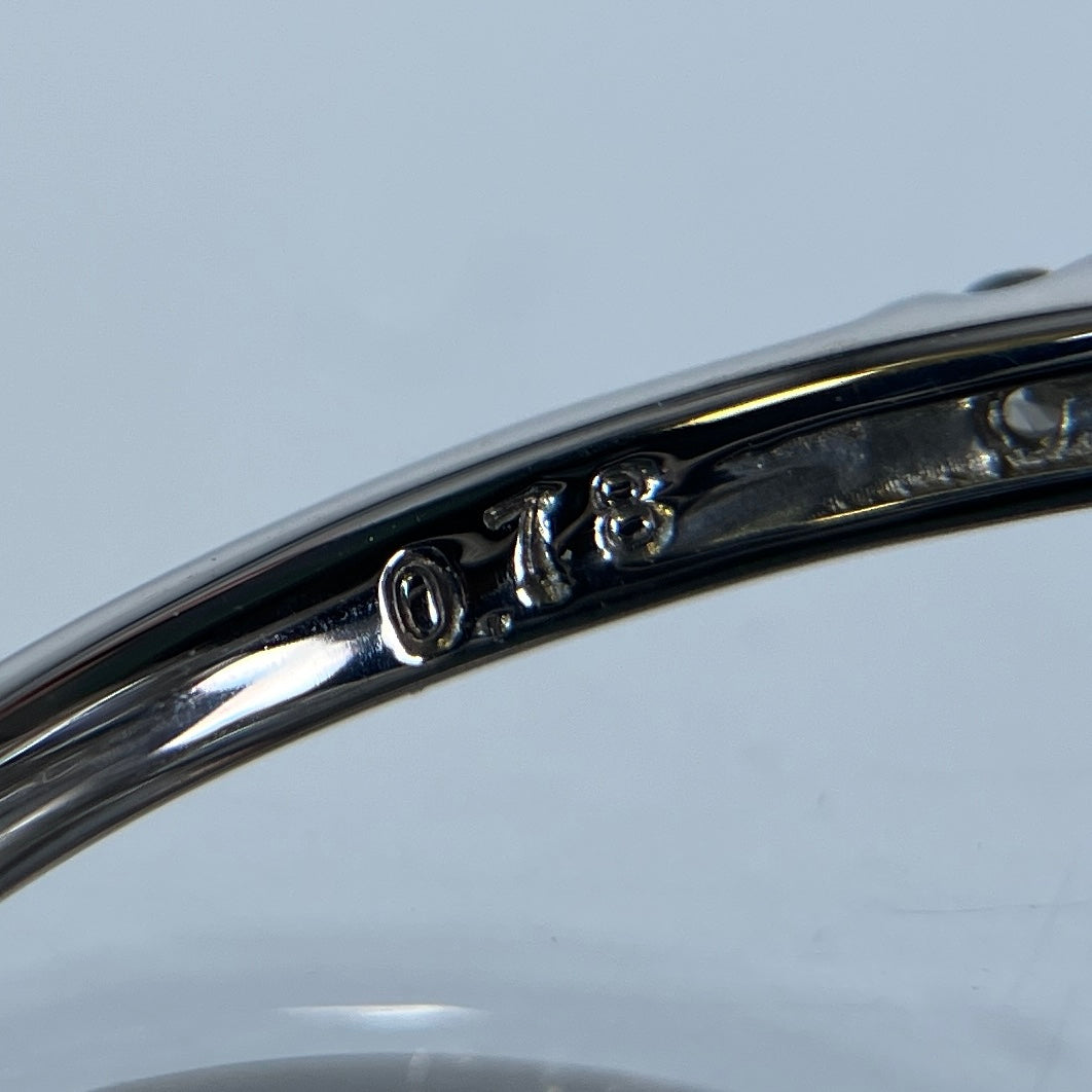 サファイア 1.85ct 非加熱 NoHeat コンフラワーブルー Cornflower blue AIGS鑑別書 D0.78ct PT900 4.7g 指輪 8178K