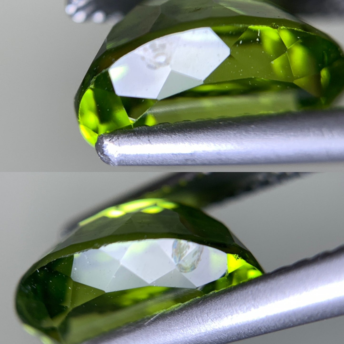 ペリドット 天然 4.423ct 宝石ソーティング付き 10.9㎜×9.0㎜×6.4㎜ ルース（ 裸石 ） 7295Y