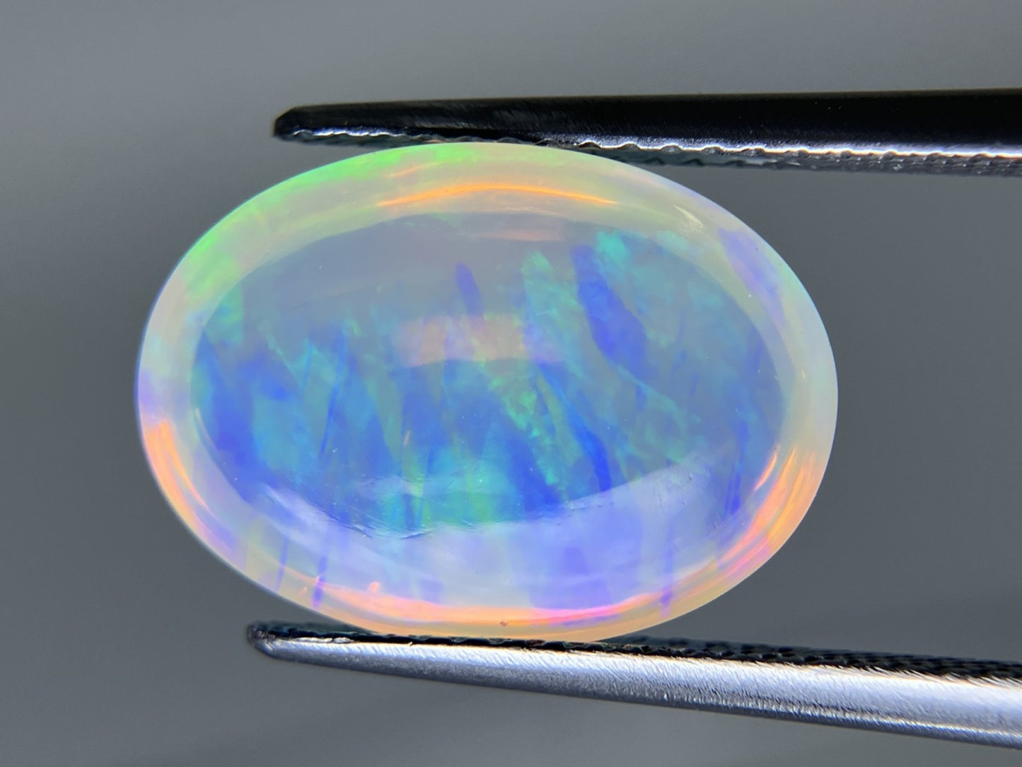 オパール 5.115ct 宝石ソーティング付き 15.1㎜×11.0㎜×6.2㎜ ルース（ 裸石 ） 3906YY
