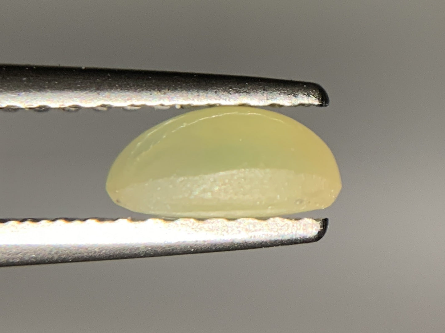 クリソベリルキャッツアイ 1.021ct  宝石ソーティング付き  6.6㎜×4.7㎜×3.1㎜  ルース（ 裸石 ） 4020Y