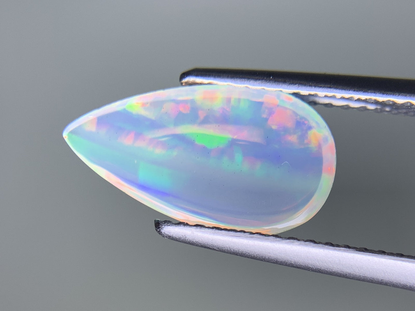オパール 1.701ct 宝石ソーティング付き 14.0㎜×7.7㎜×3.4㎜ ルース（ 裸石 ） 3933Y