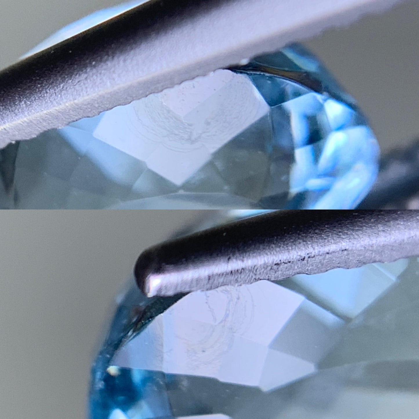 アクアマリン 天然 3.766ct 宝石ソーティング付き 10.7㎜×9.1㎜×6.4㎜ ルース（ 裸石 ） 6550Y