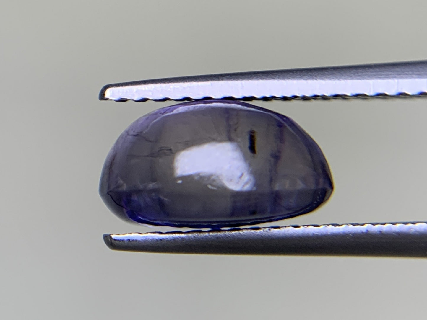 アイオライト 天然 3.104ct 宝石ソーティング付き 9.8㎜×8.0㎜×5.3㎜ ルース（ 裸石 ） 6523Y