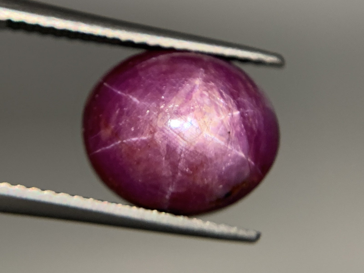 スタールビー 10.638ct 宝石ソーティング付き  11.8㎜×10.0㎜×7.8㎜  ルース（ 裸石 ） 3263Y
