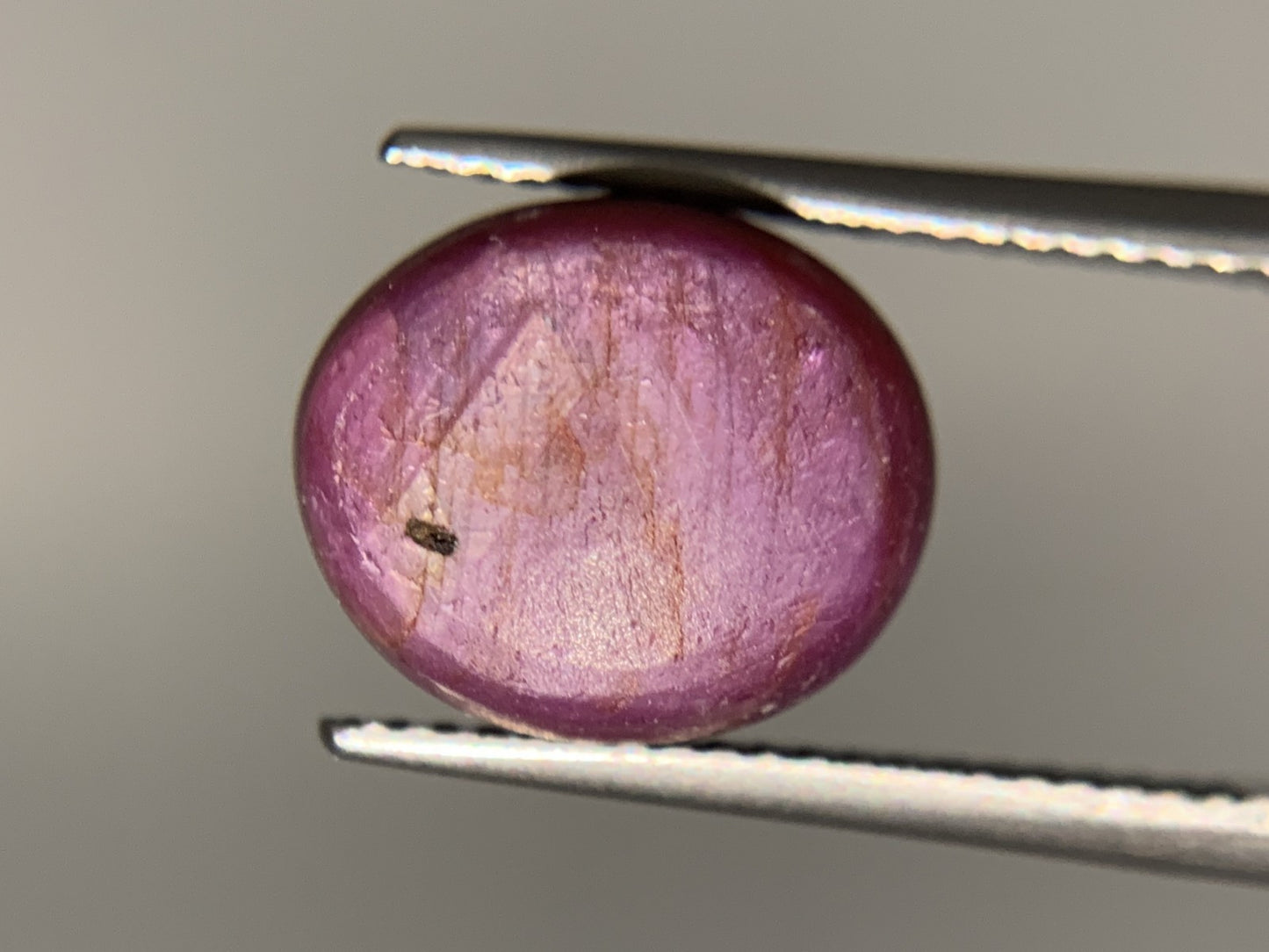 スタールビー 10.638ct 宝石ソーティング付き  11.8㎜×10.0㎜×7.8㎜  ルース（ 裸石 ） 3263Y