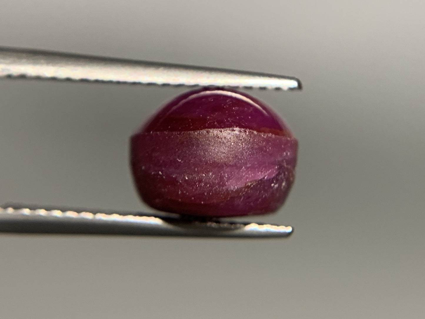 スタールビー 10.638ct 宝石ソーティング付き  11.8㎜×10.0㎜×7.8㎜  ルース（ 裸石 ） 3263Y