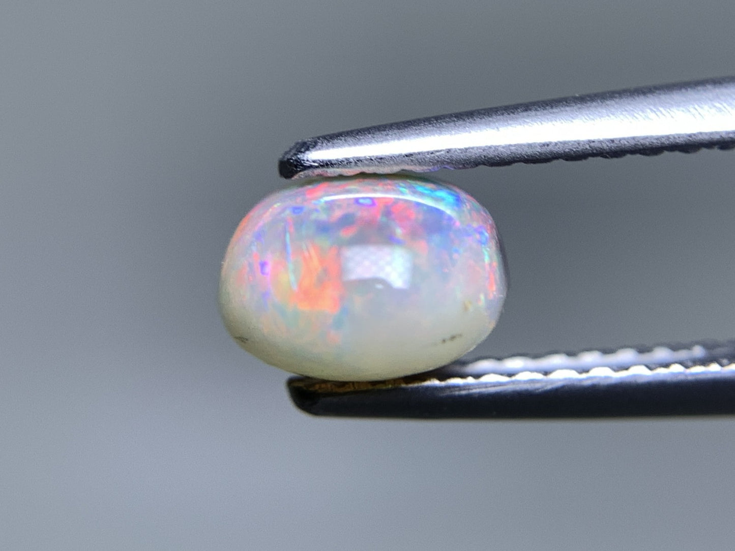 ブラックオパール 天然 1.576ct 宝石ソーティング付き 8.4㎜×6.6㎜×4.7㎜ ルース（ 裸石 ） 7218Y