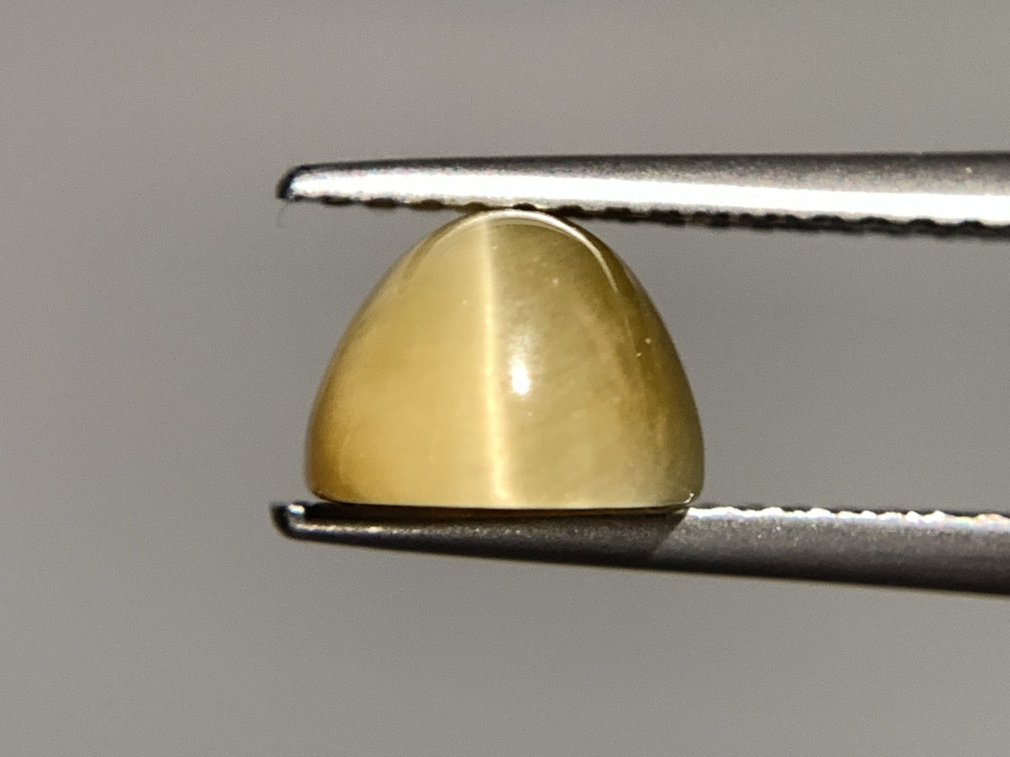 クォーツキャッツアイ 2.643ct  宝石ソーティング付き  9.0㎜×7.3㎜×5.3㎜  天然 ルース（ 裸石 ） 4466Y