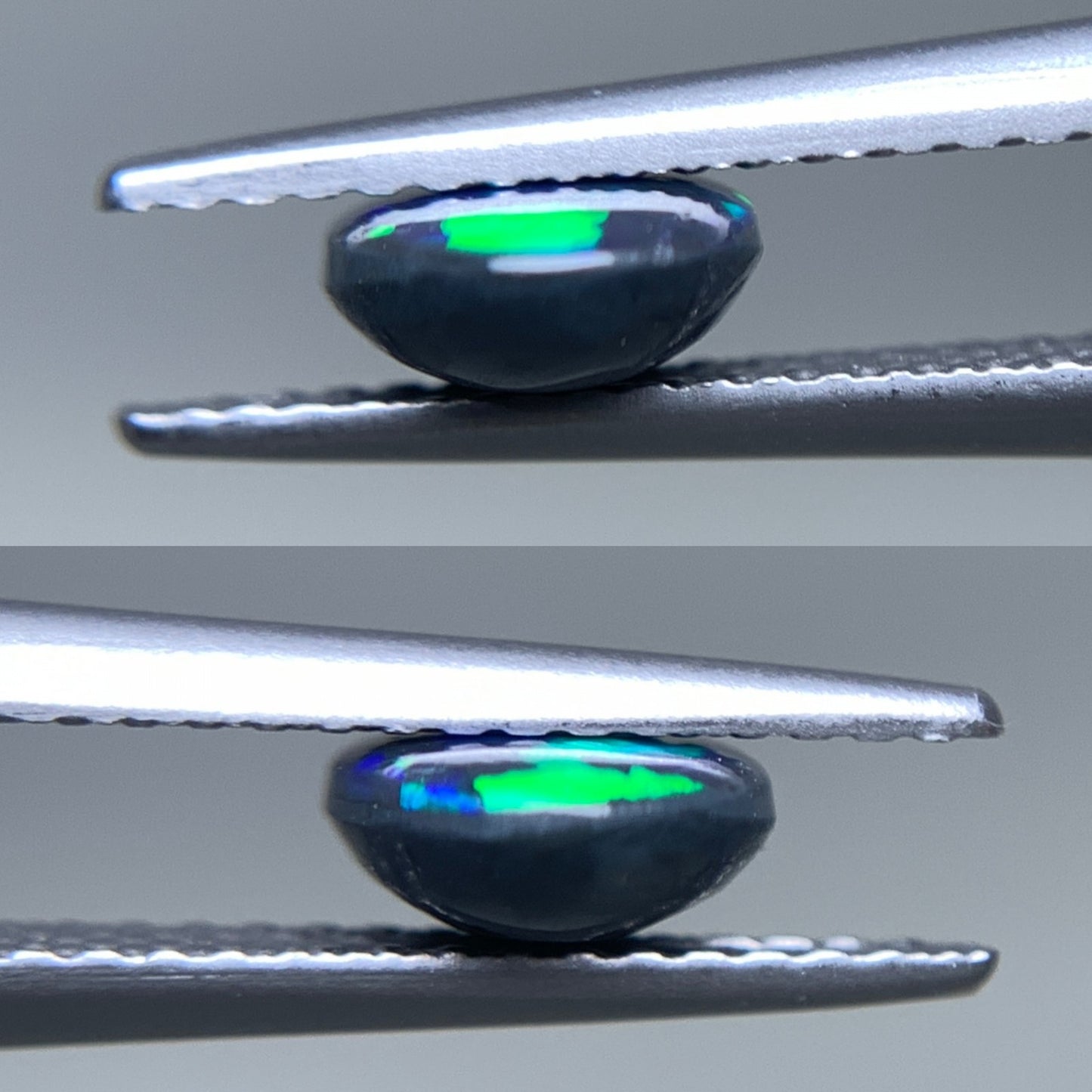 ブラックオパール 天然  0.820ct  宝石ソーティング付き  8.1㎜×6.0㎜×2.7㎜ ルース（ 裸石 ）  5578Y