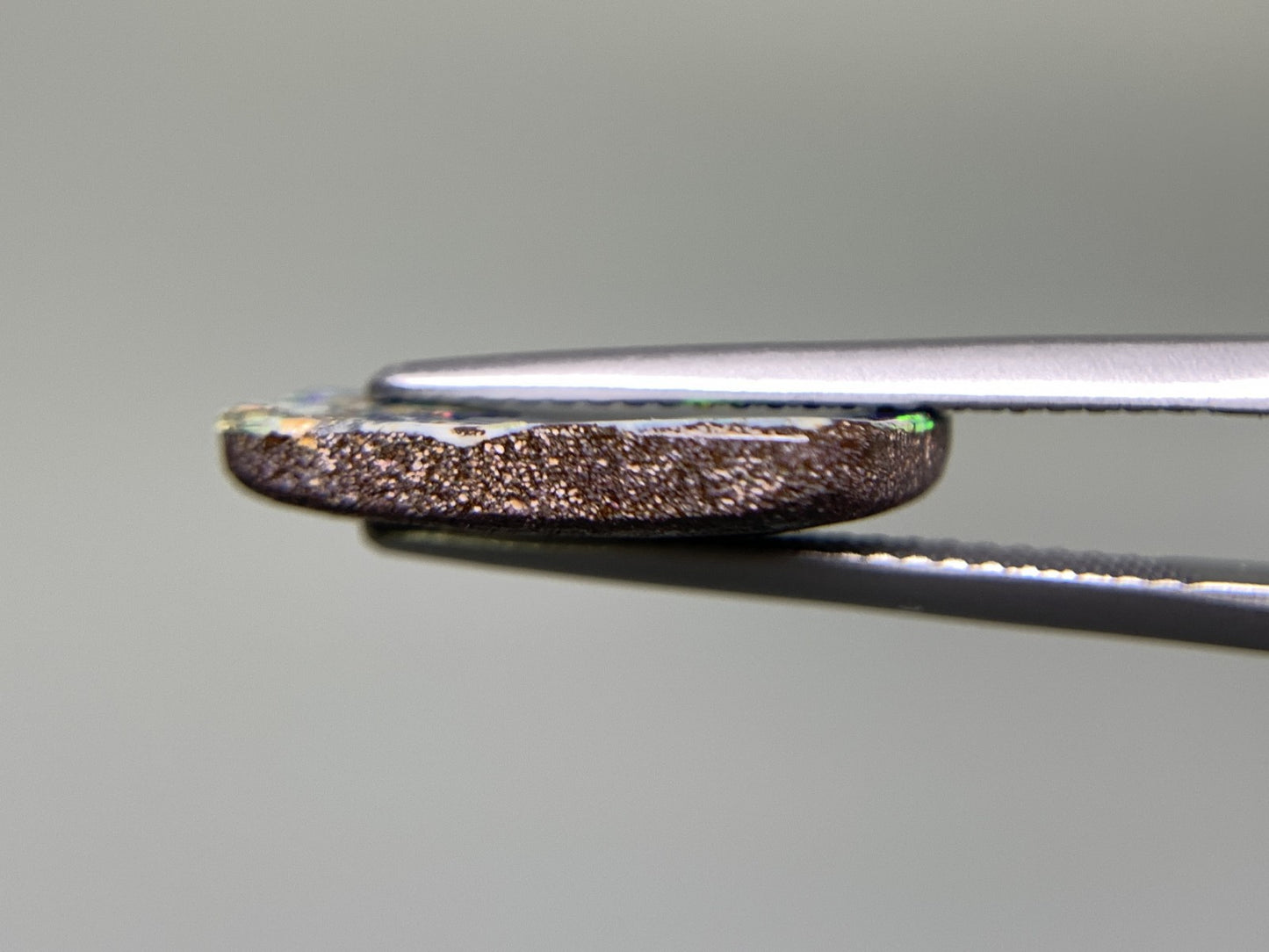 ボルダーオパール 4.864ct 宝石ソーティング付き  18.0㎜×12.0㎜×3.1㎜ ルース（ 裸石 ） 2212Y