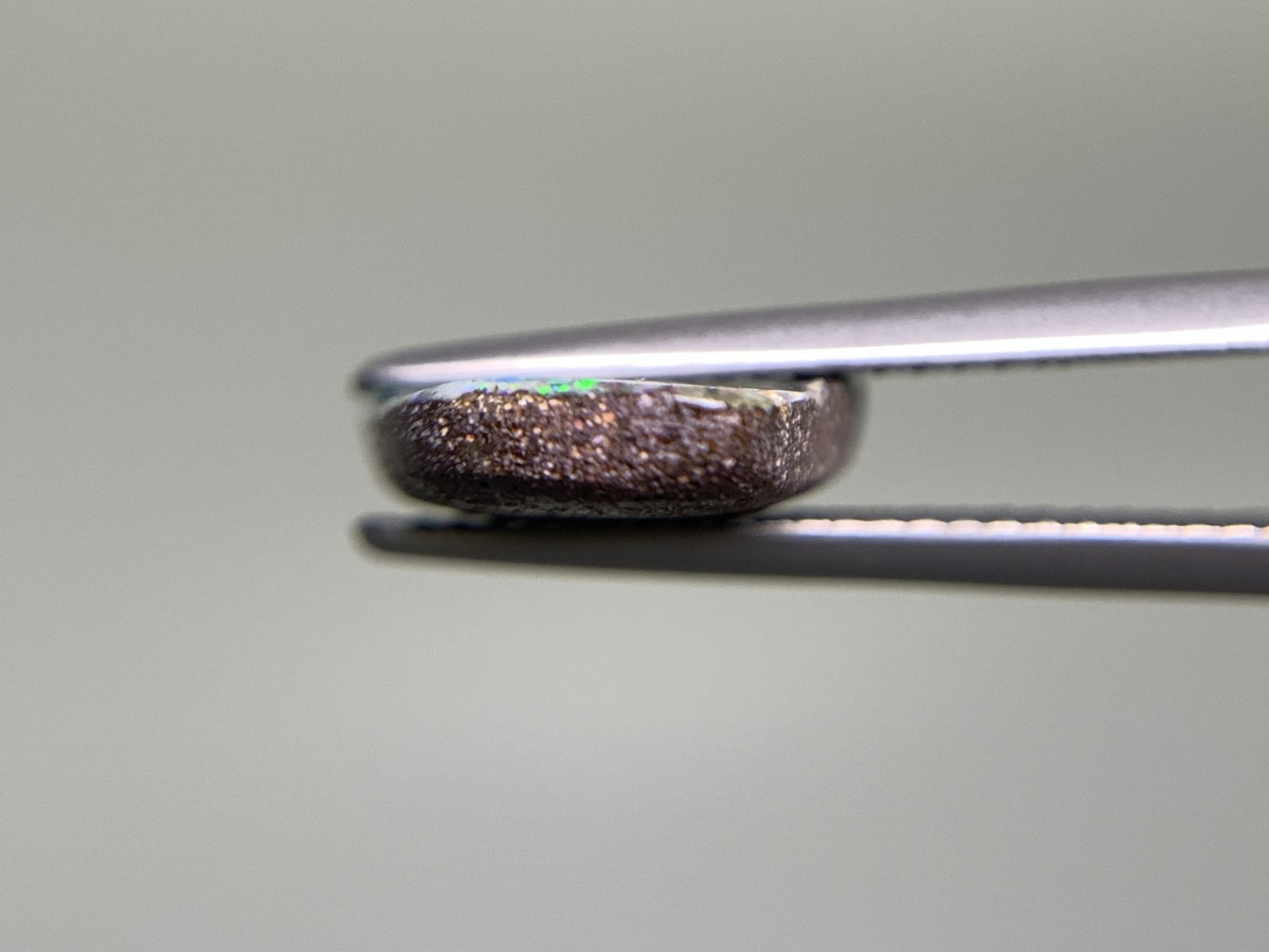 ボルダーオパール 4.864ct 宝石ソーティング付き  18.0㎜×12.0㎜×3.1㎜ ルース（ 裸石 ） 2212Y