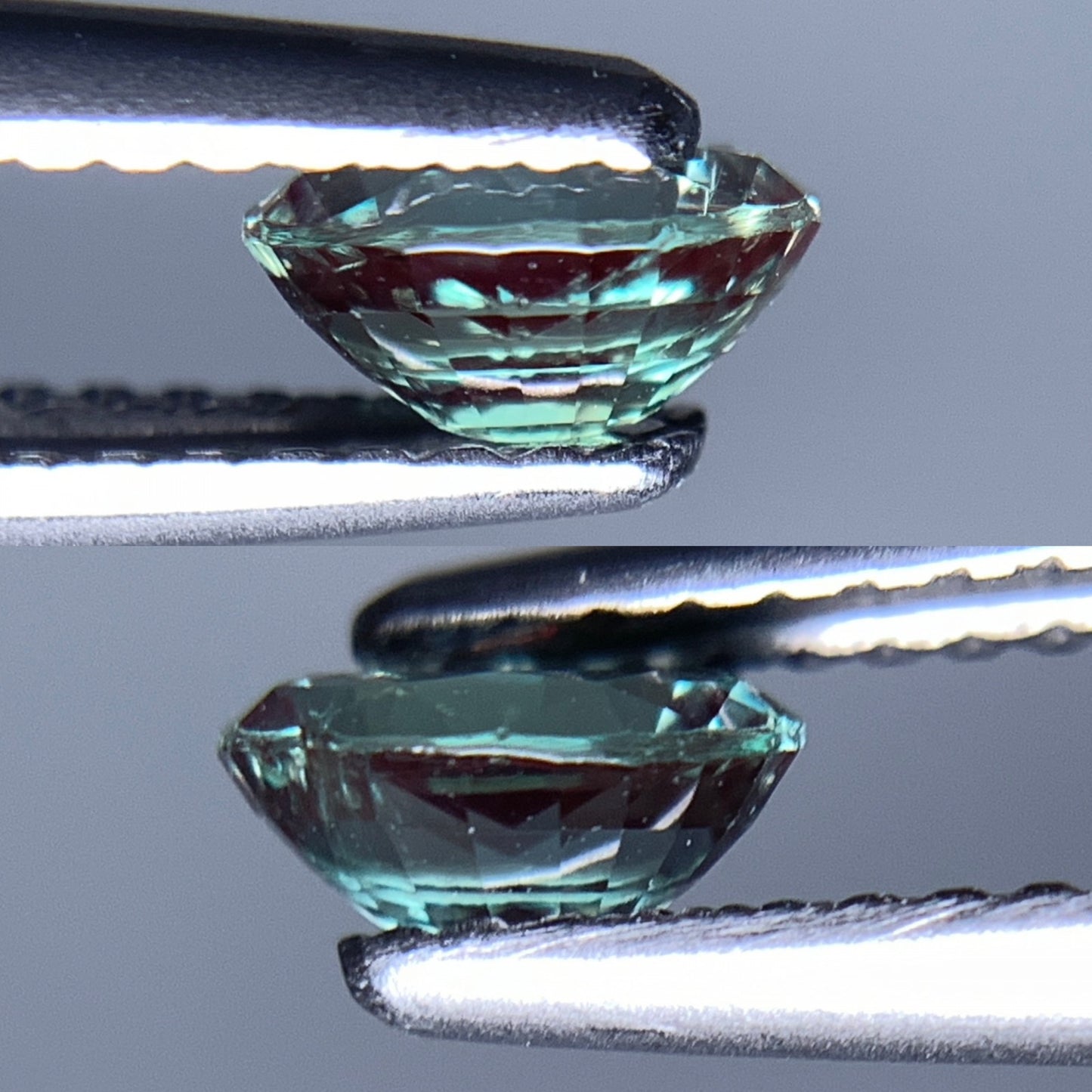 アレキサンドライト 天然 0.605ct 中央宝石ソーティング付き 5.86㎜×4.29㎜×2.93㎜ ルース（ 裸石 ） 7123Y