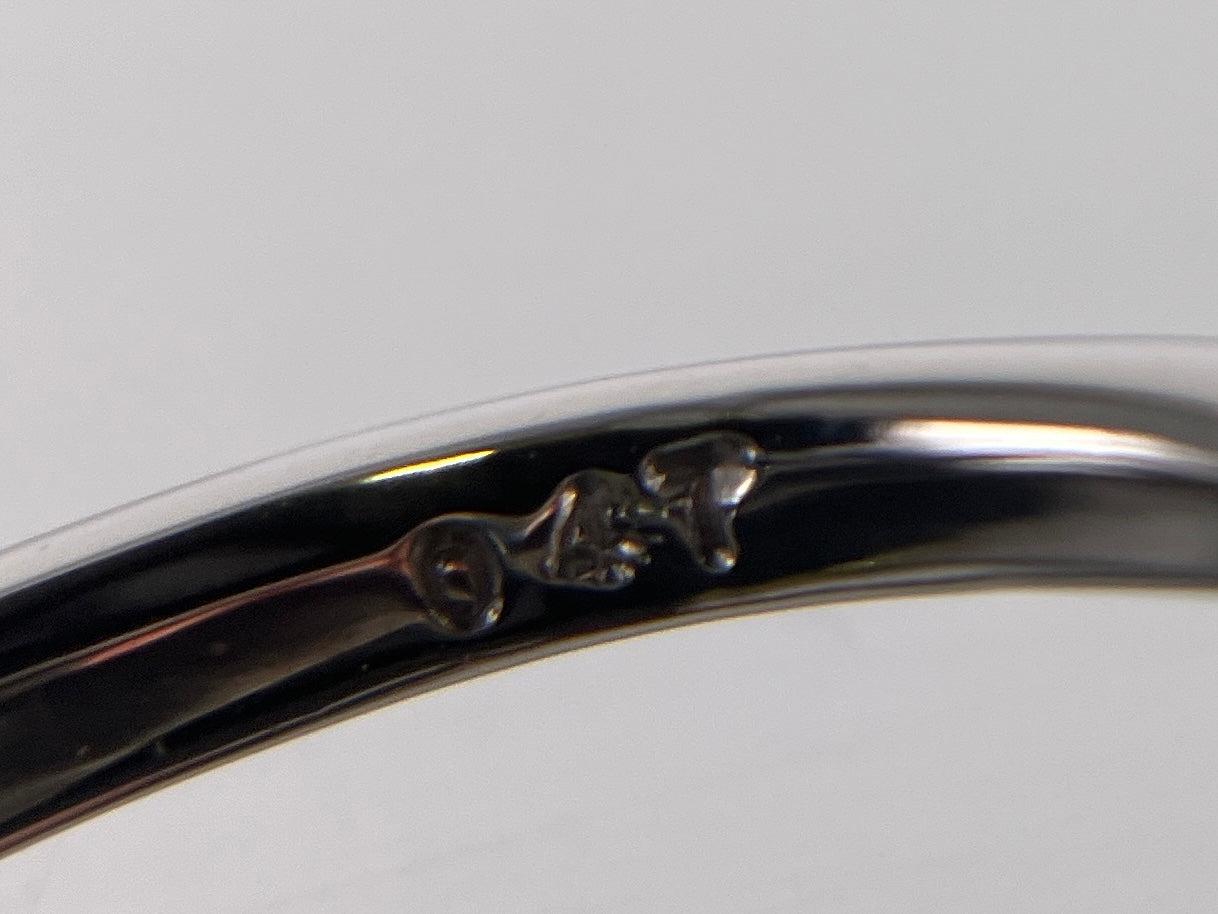 エメラルド 1.07ct Zambia vivid to deep green 宝石鑑別書 D0.47ct PT900 6.0g 指輪 （JP12号） サイズ直し無料 7927K