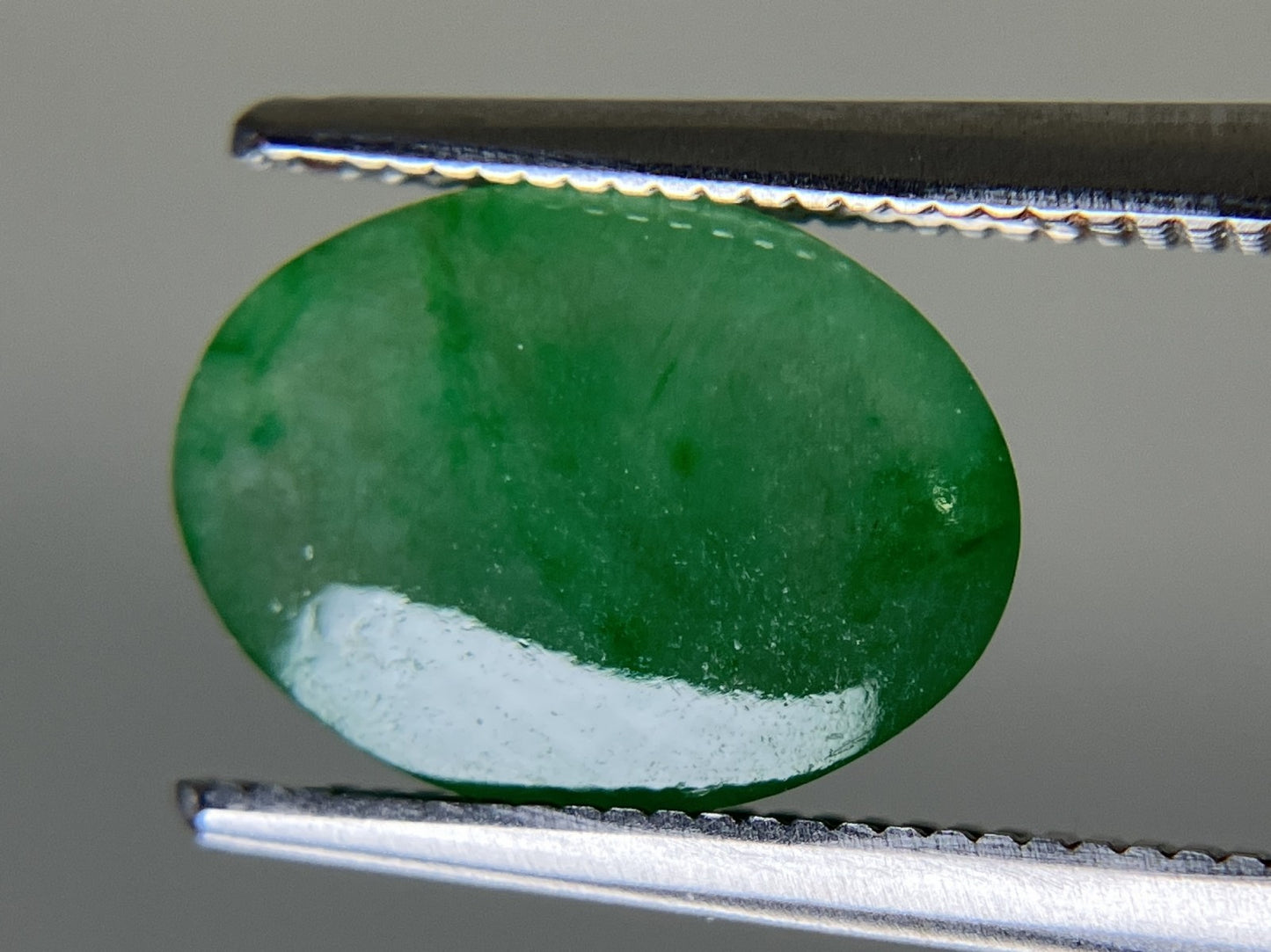 ヒスイ 翡翠  天然  3.499ct  宝石ソーティング付き  11.2㎜×8.2㎜×3.9㎜   ルース（ 裸石 ） 5898YY