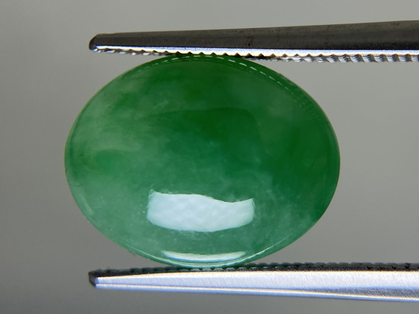ヒスイ 翡翠 天然 6.505ct 宝石ソーティング付き 13.9㎜×10.8㎜×4.8㎜ ルース（ 裸石 ） 5894YY