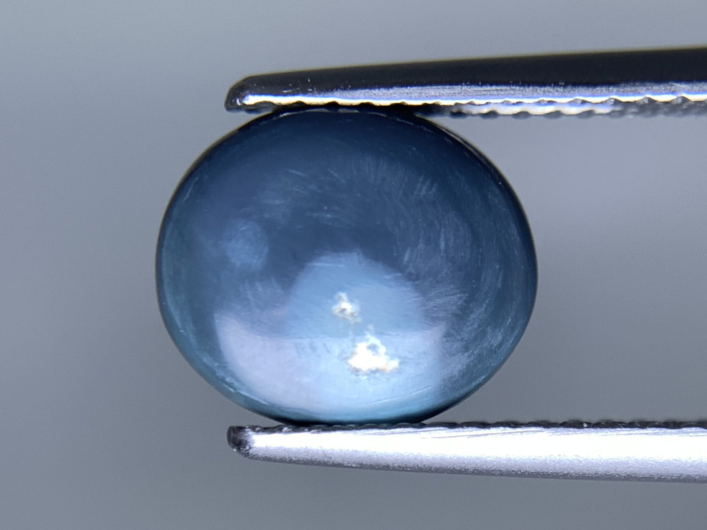 ブラックオパール 天然 2.090ct 中央宝石ソーティング付き 10.0㎜×8.6㎜×3.8㎜ ルース（ 裸石 ） 7224Y