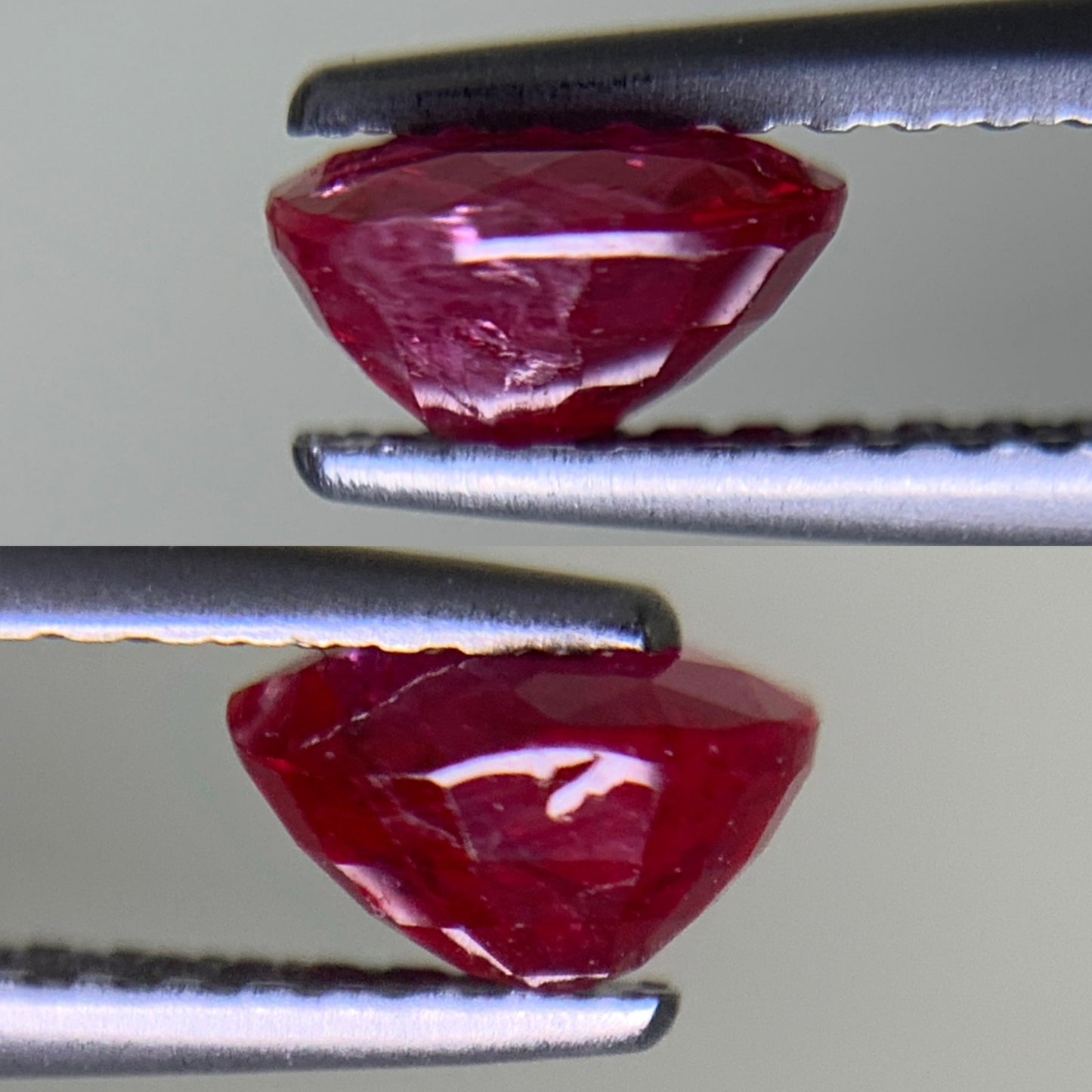 ルビー 天然 1.006ct 中央宝石ソーティング付き 5.97㎜×5.68㎜×3.41㎜ ルース（ 裸石 ） 6471Y