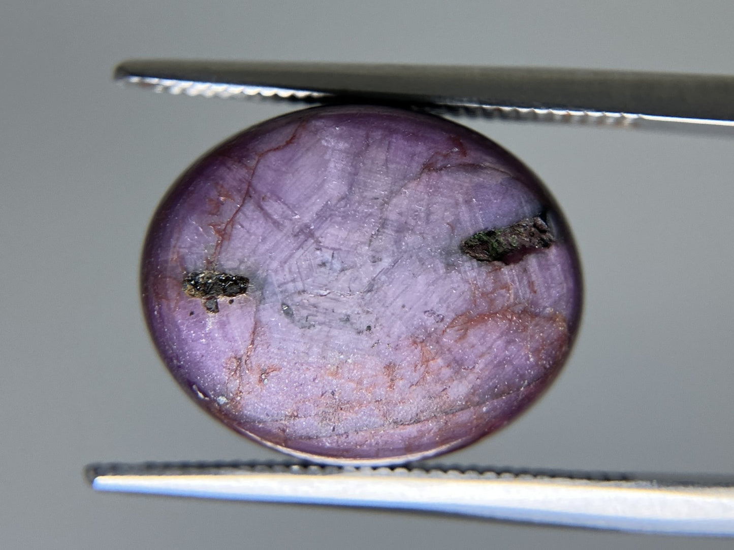 スタールビー 天然  22.766ct  宝石ソーティング付き  15.5㎜×12.6㎜×9.9㎜ ルース（ 裸石 ）  5993YY