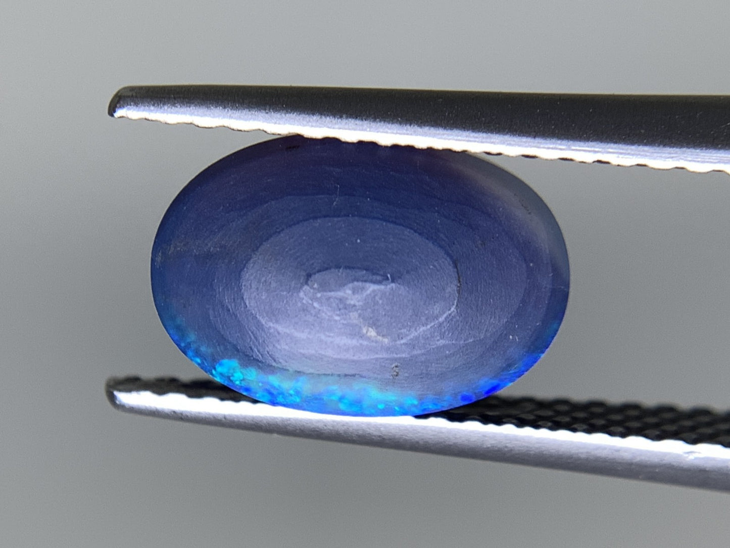 ブラックオパール  天然  1.842ct  中央宝石ソーティング付き  10.0㎜×6.8㎜×4.4㎜   ルース（ 裸石 ） 5477Y