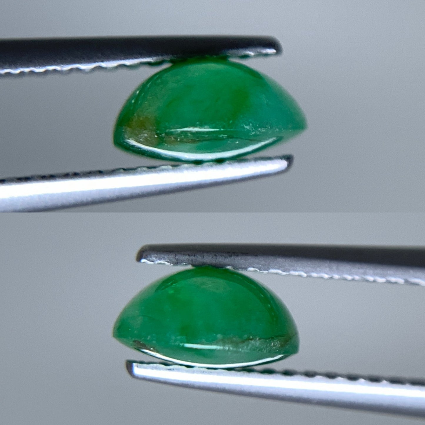 ヒスイ 翡翠  天然  2.107ct  宝石ソーティング付き  9.2㎜×6.9㎜×3.7㎜   ルース（ 裸石 ） 5307Y