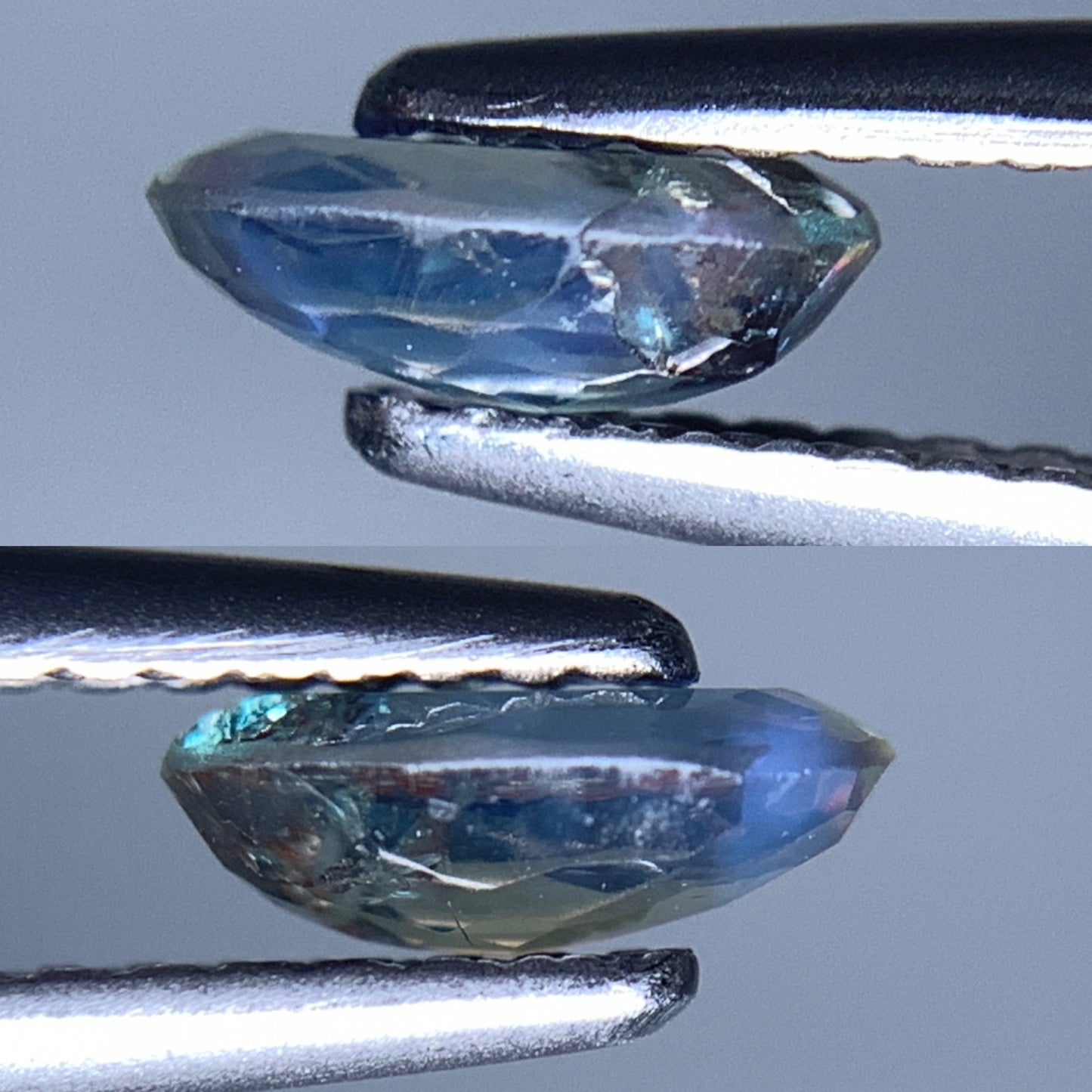 アレキサンドライト 天然 0.702ct 中央宝石ソーティング付き 7.04㎜×4.34㎜×2.54㎜ ルース（ 裸石 ） 7212Y
