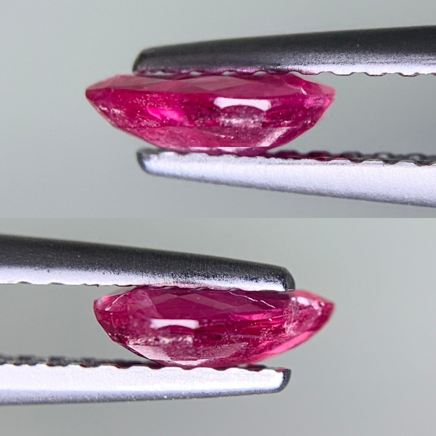 ルビー 天然 0.637ct 宝石ソーティング付き 6.5㎜×5.1㎜×2.1㎜ ルース（ 裸石 ） 7974Y