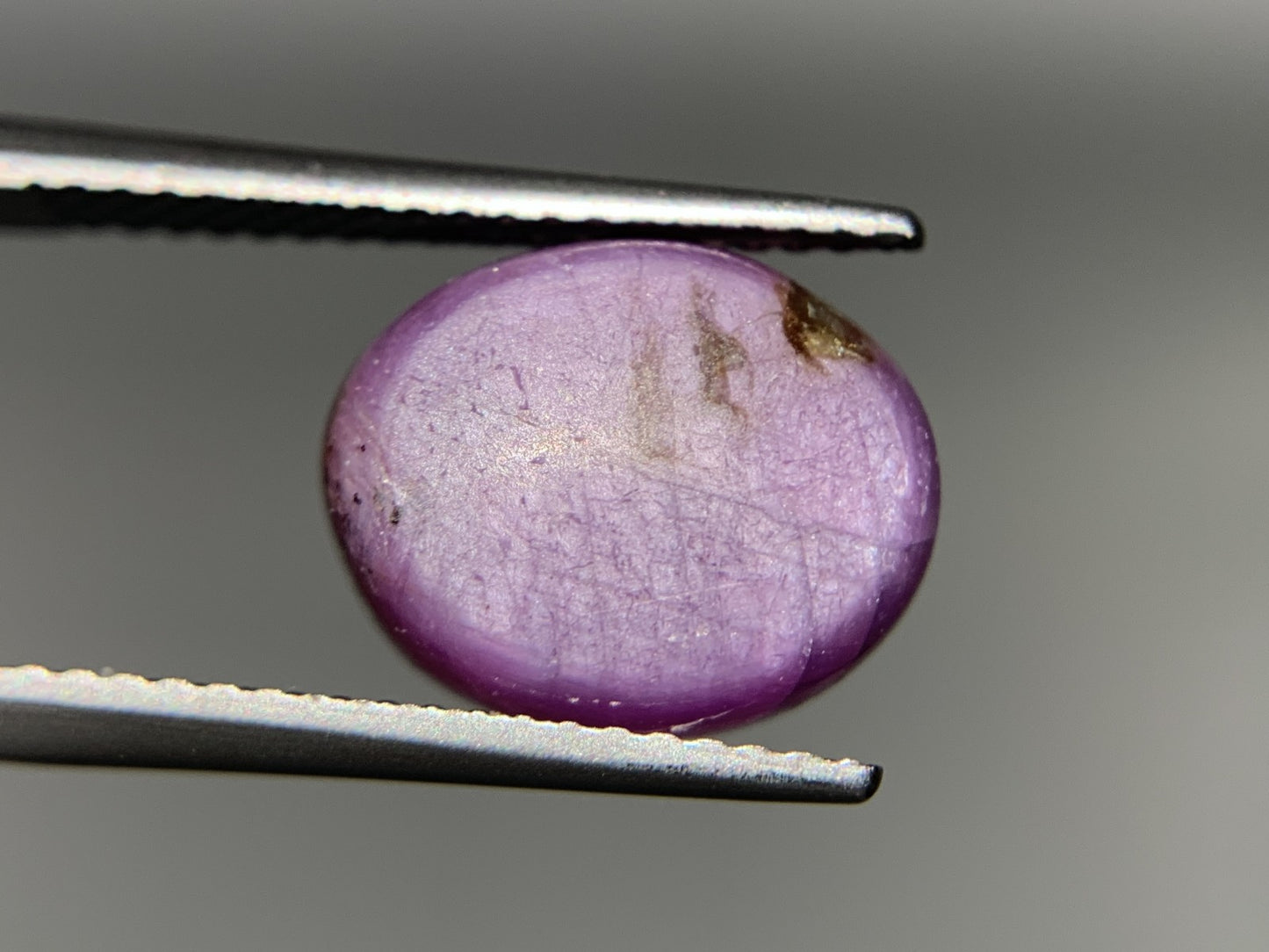 スターサファイア 8.675ct 宝石ソーティング付き  11.7㎜×9.8㎜×6.4㎜  ルース（ 裸石 ） 3320Y