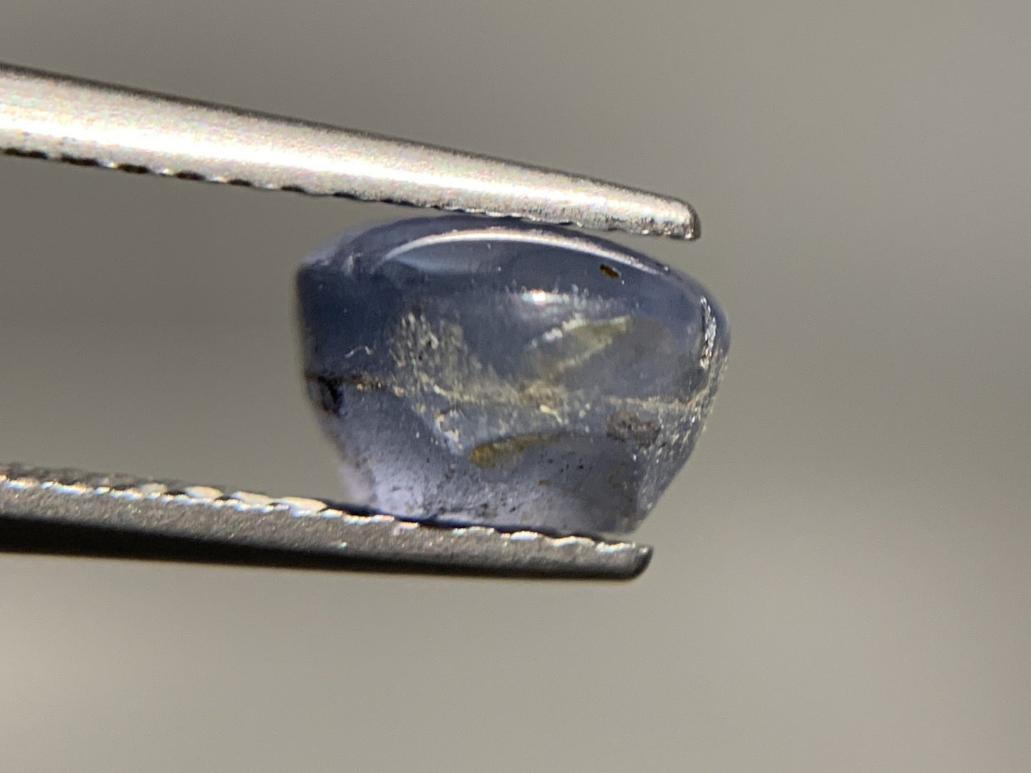 スターサファイア 天然 3.430ct 宝石ソーティング付き 7.6㎜×7.5㎜×5.2㎜ ルース（ 裸石 ） 6513Y