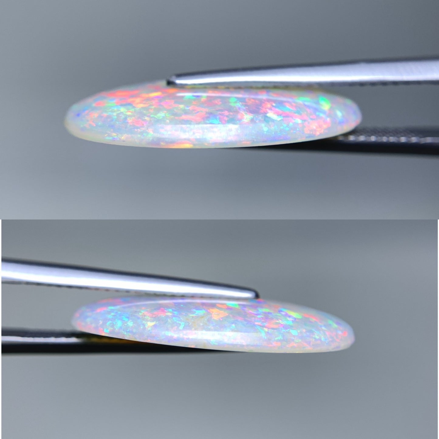 オパール 天然 8.685ct 宝石ソーティング付き 24.0㎜×16.3㎜×3.7㎜ ルース（ 裸石 ） 7346Y