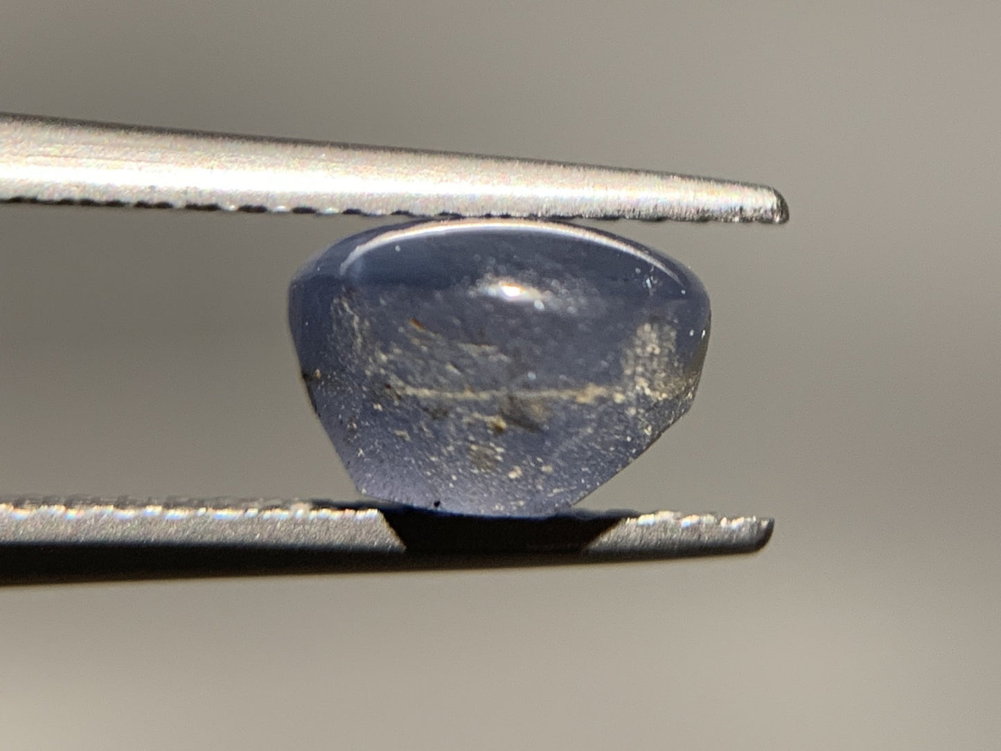 スターサファイア 天然 3.430ct 宝石ソーティング付き 7.6㎜×7.5㎜×5.2㎜ ルース（ 裸石 ） 6513Y