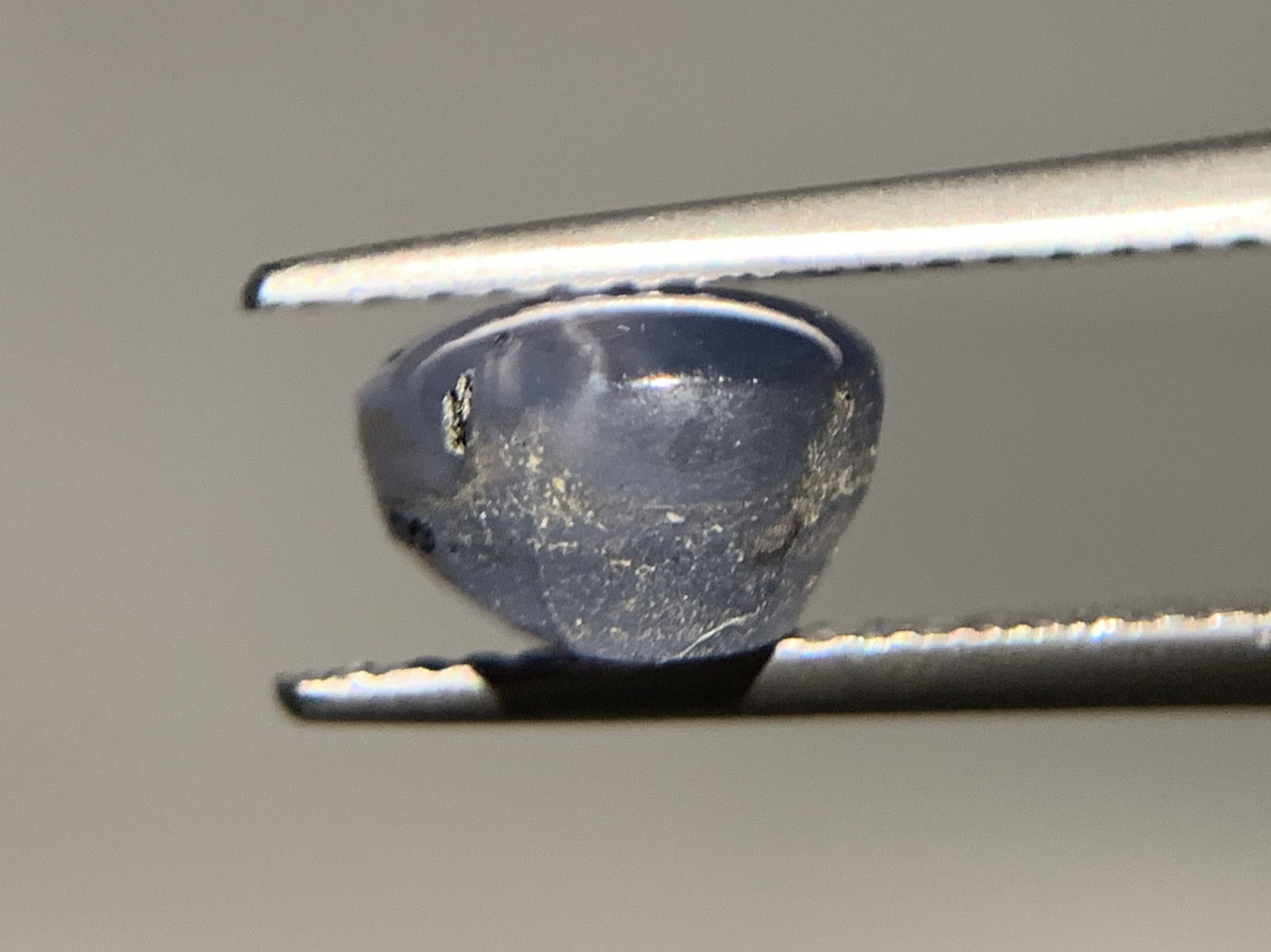 スターサファイア 天然 3.430ct 宝石ソーティング付き 7.6㎜×7.5㎜×5.2㎜ ルース（ 裸石 ） 6513Y