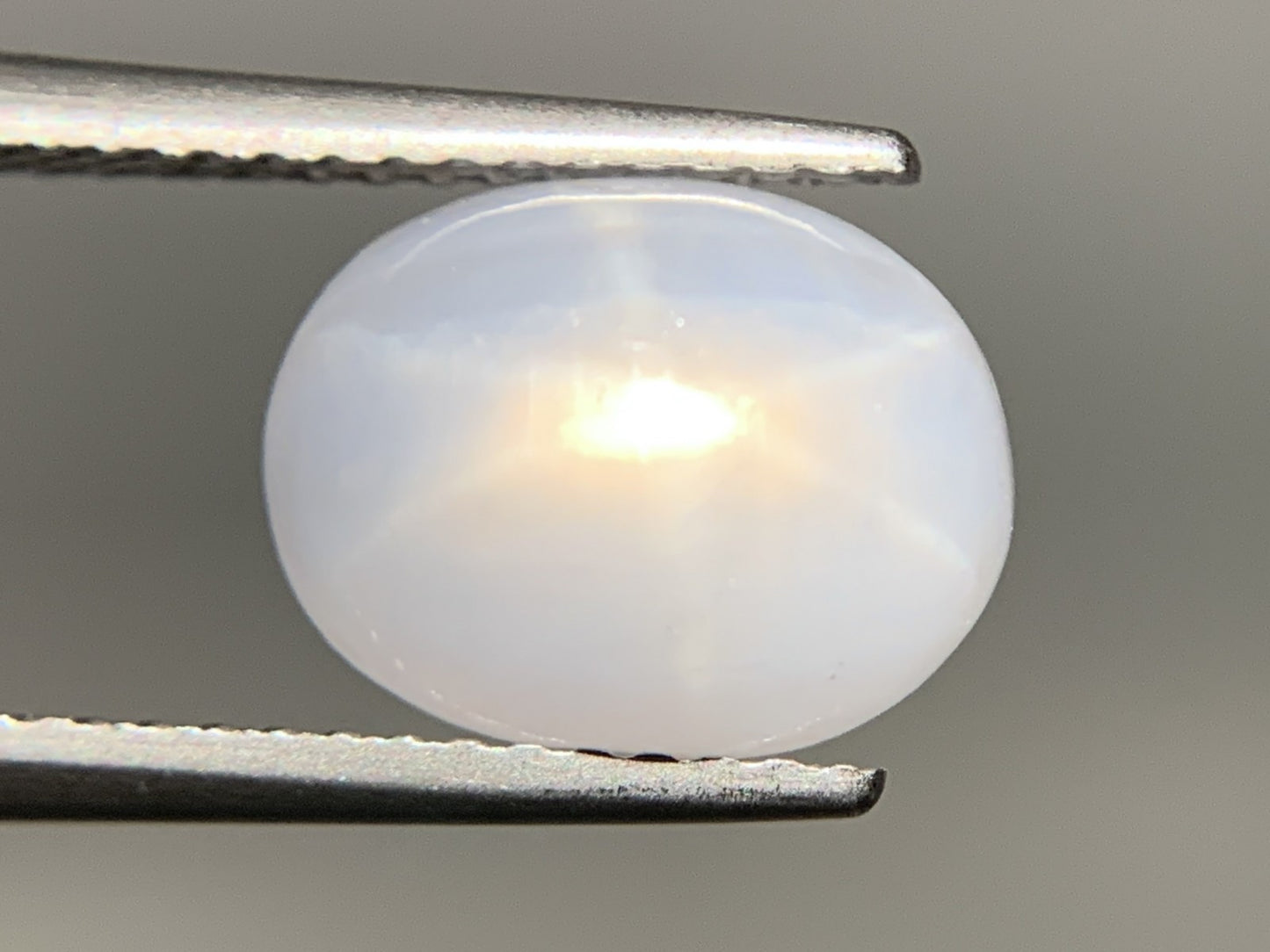 スターサファイア 天然 6.261ct 宝石ソーティング付き 10.1㎜×8.0㎜×6.9㎜ ルース（ 裸石 ） 6467Y