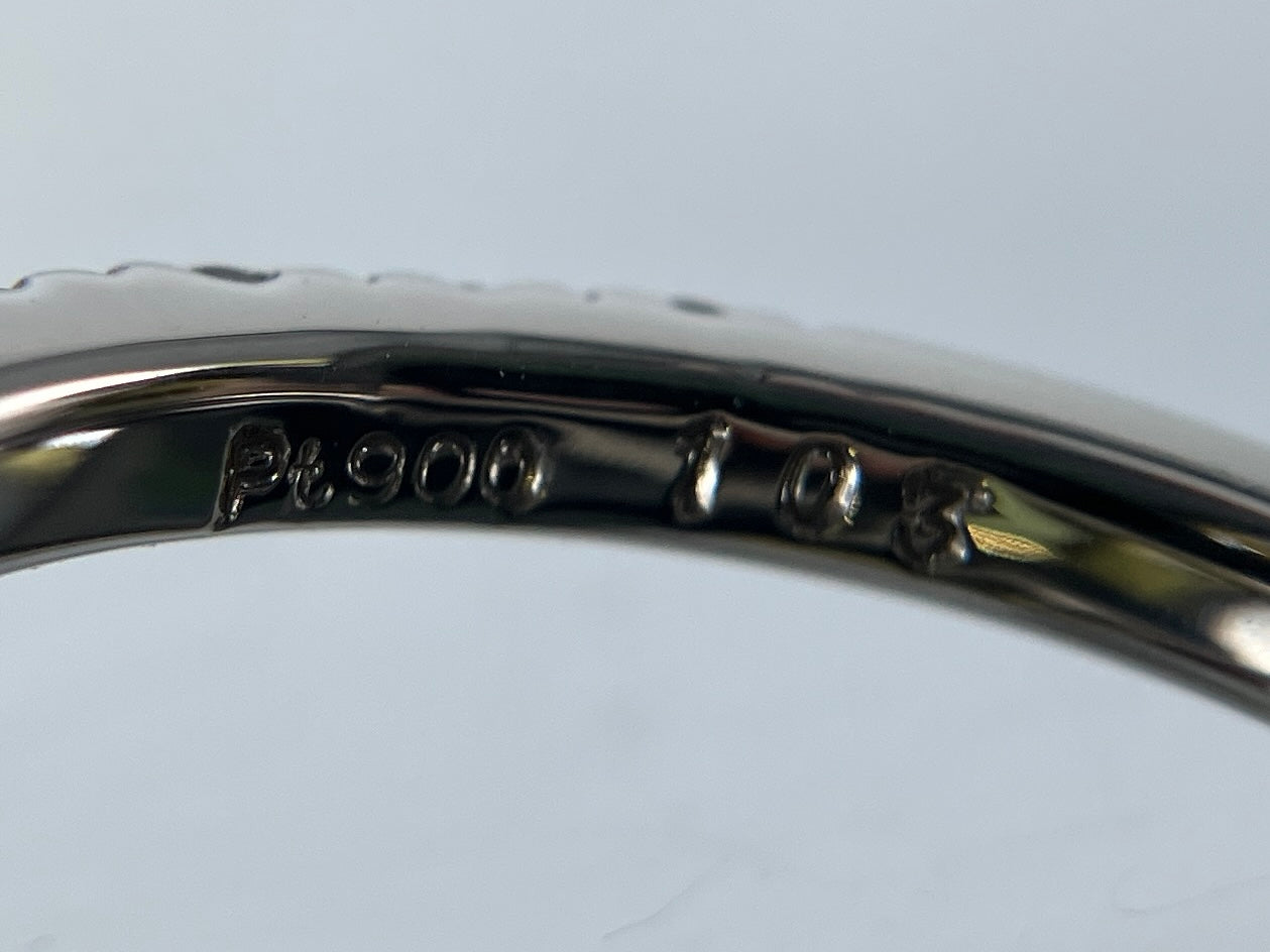 ルビー 1.03ct 非加熱 No heat GIA鑑別書 D0.70ct PT900 5.2g 指輪 （JP9号） サイズ直し無料 8389K