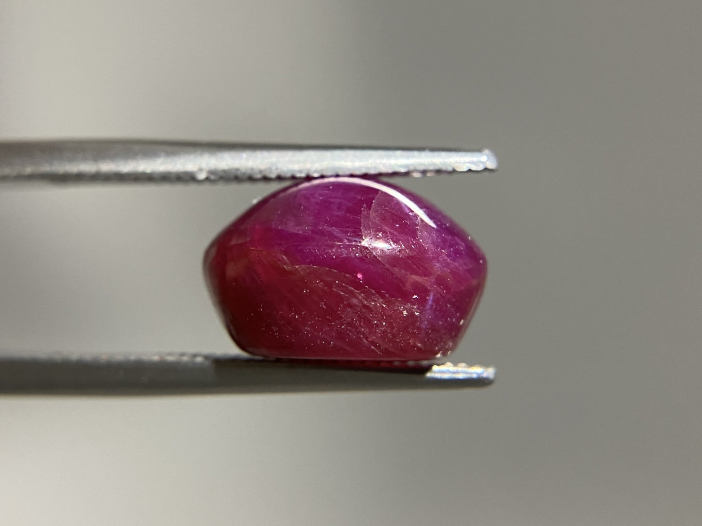 スタールビー 天然  10.377ct  宝石ソーティング付き  11.9㎜×10.0㎜×7.6㎜  ルース（ 裸石 ） 6278YY