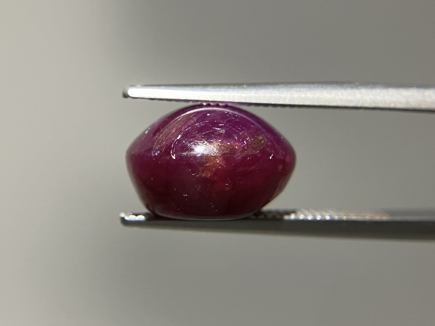 スタールビー 天然  10.377ct  宝石ソーティング付き  11.9㎜×10.0㎜×7.6㎜  ルース（ 裸石 ） 6278YY