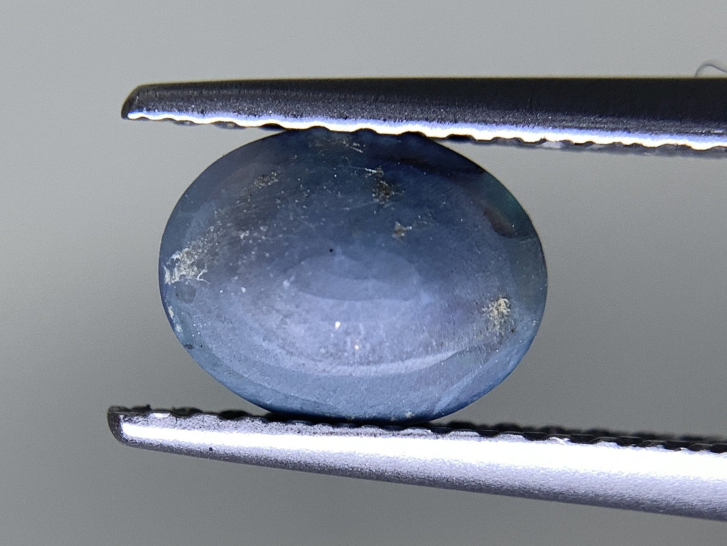 ブラックオパール 0.732ct  宝石ソーティング付き  7.0㎜×5.5㎜×3.1㎜ 天然 ルース（ 裸石 ） 4802Y