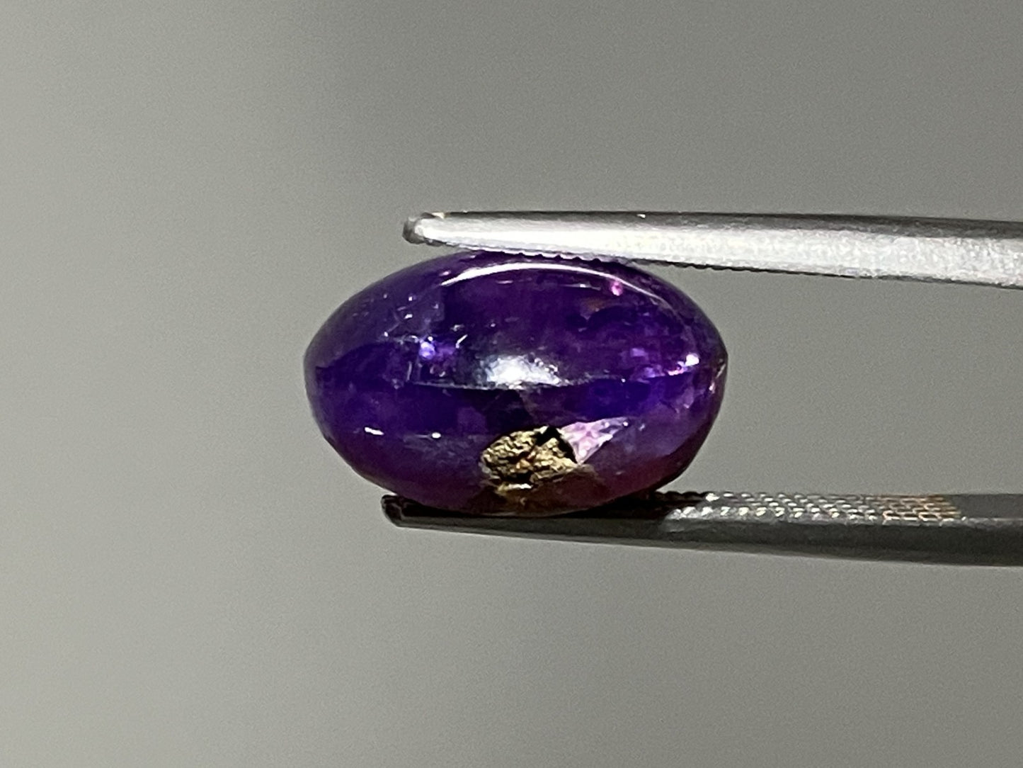 バイオレットスターサファイア 天然  13.619ct  宝石ソーティング付き  13.2㎜×11.5㎜×7.7㎜   ルース（ 裸石 ）  6206YY