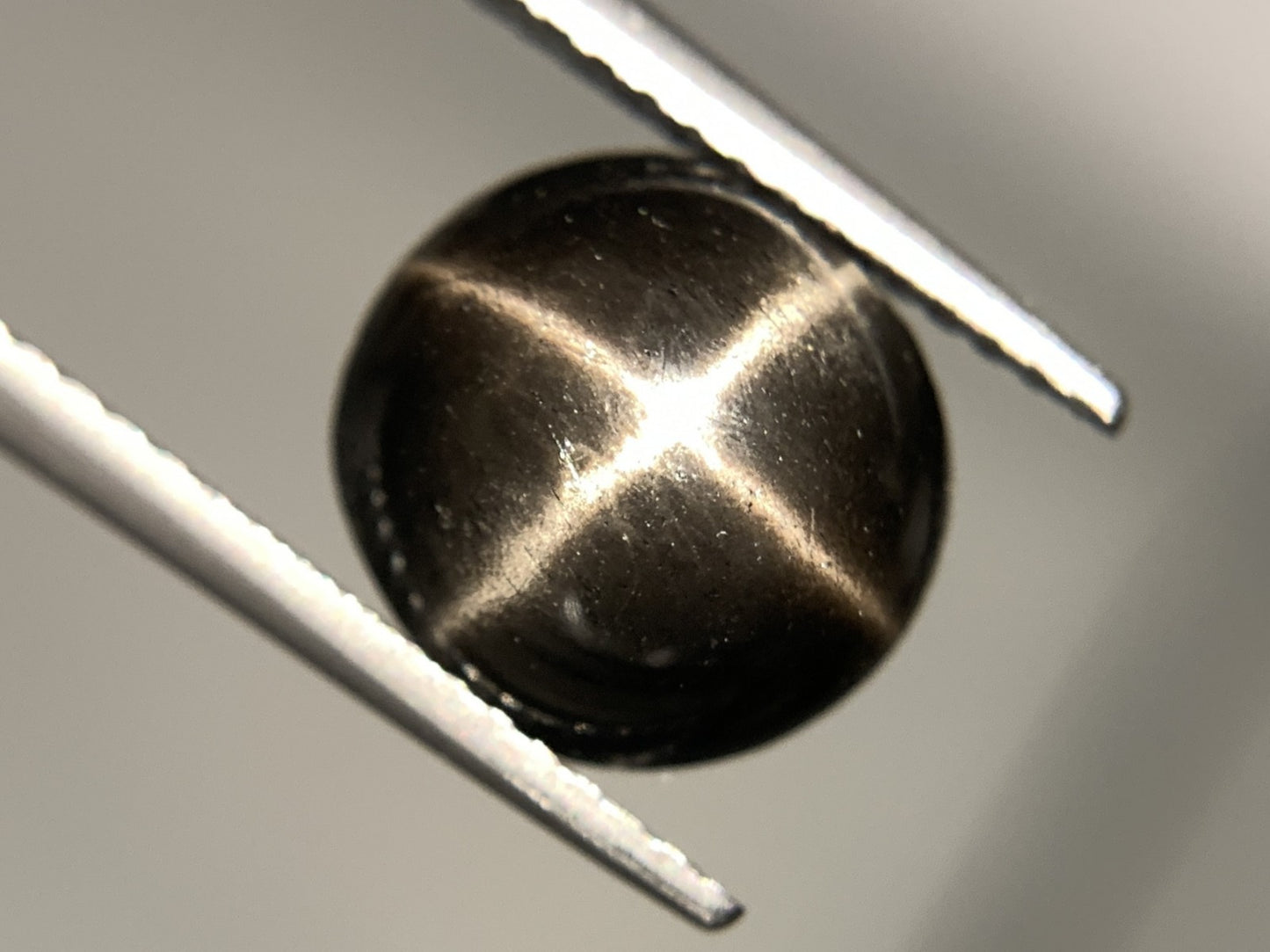 スターダイオプサイド 4.444ct 宝石ソーティング付き 9.7㎜×9.4㎜×6.5㎜ 天然 ルース（ 裸石 ） 4694Y