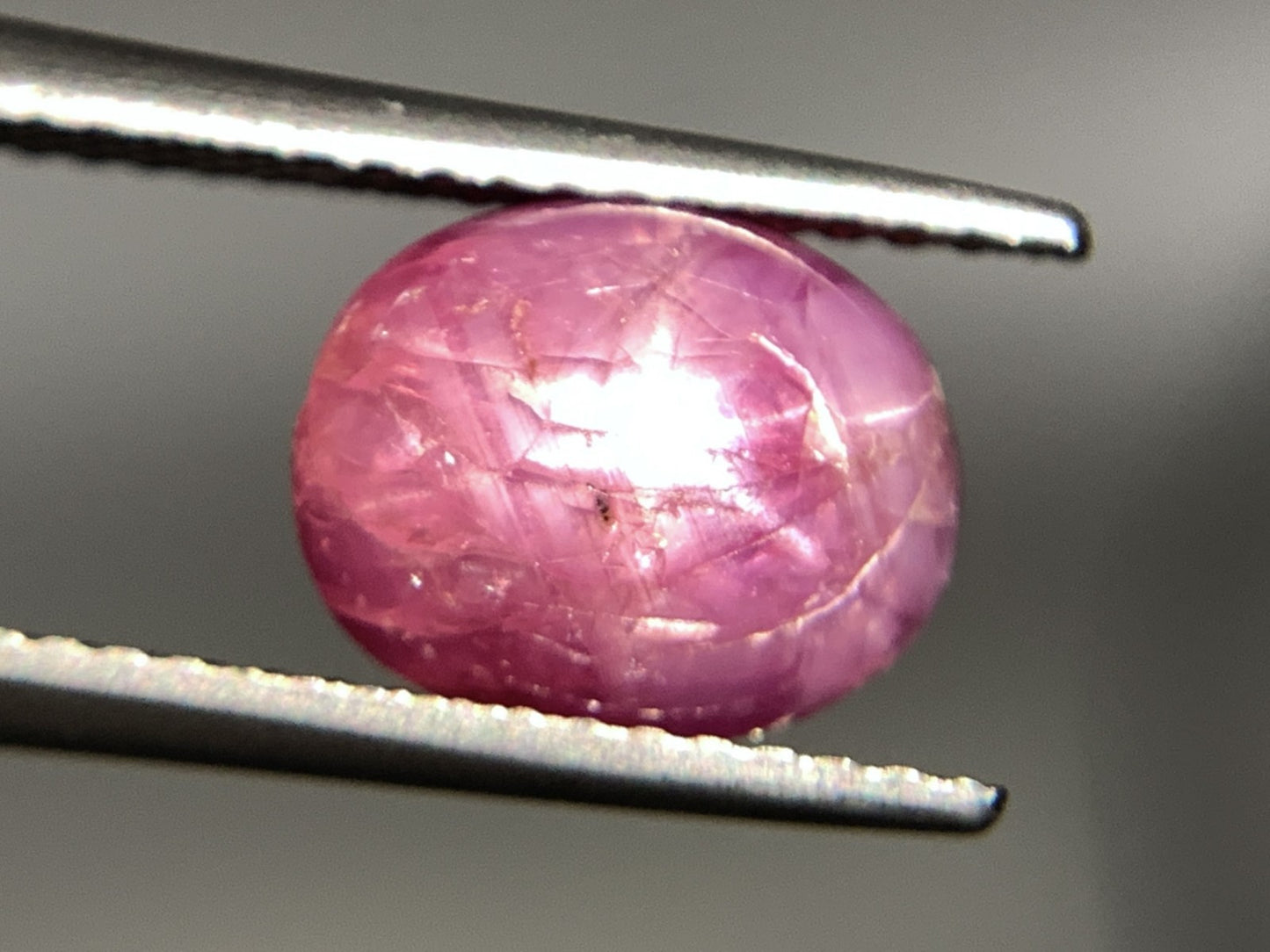 スターサファイア 3.654ct  宝石ソーティング付き  9.1㎜×7.3㎜×4.8㎜ 天然 ルース（ 裸石 ） 4700Y