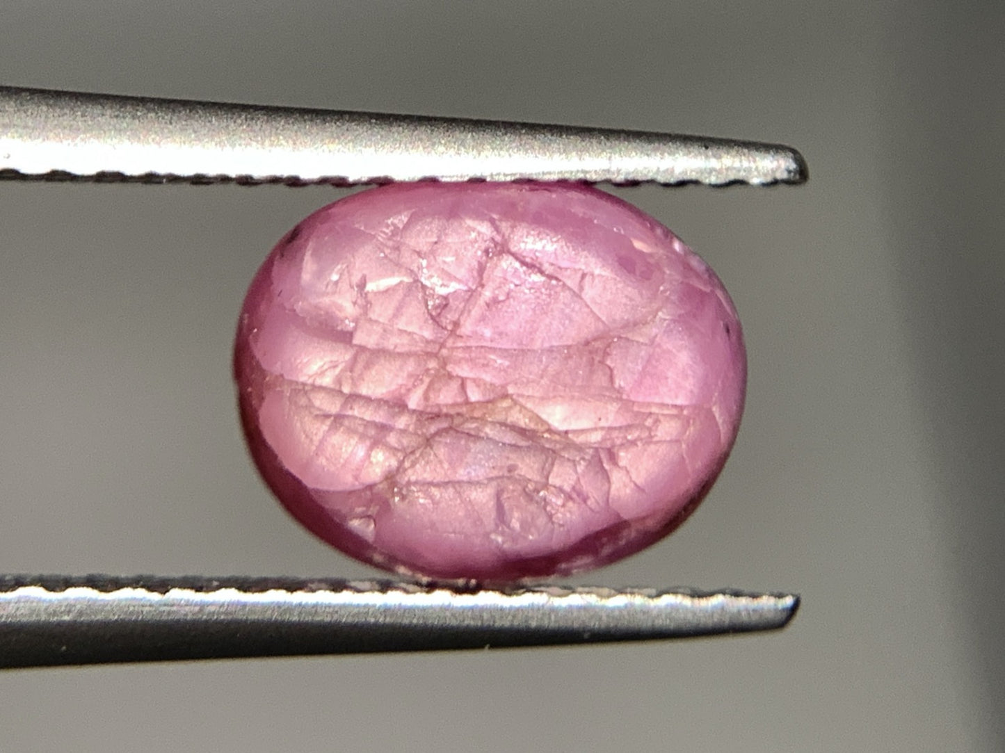 スターサファイア 3.654ct  宝石ソーティング付き  9.1㎜×7.3㎜×4.8㎜ 天然 ルース（ 裸石 ） 4700Y