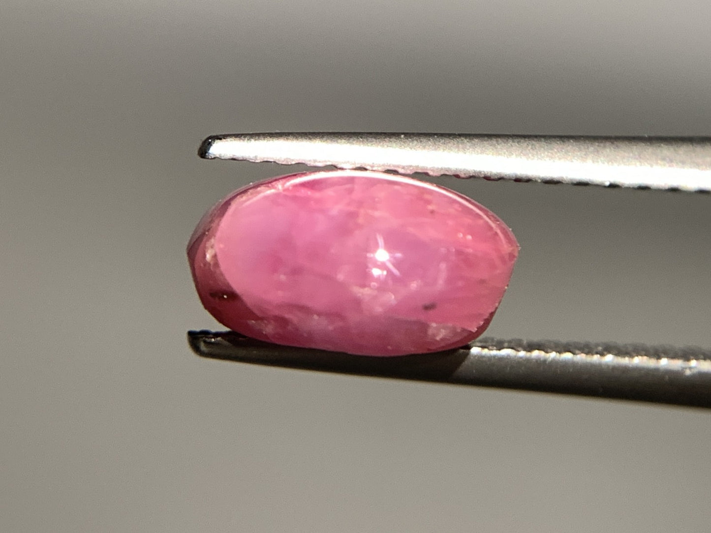 スターサファイア 3.654ct  宝石ソーティング付き  9.1㎜×7.3㎜×4.8㎜ 天然 ルース（ 裸石 ） 4700Y