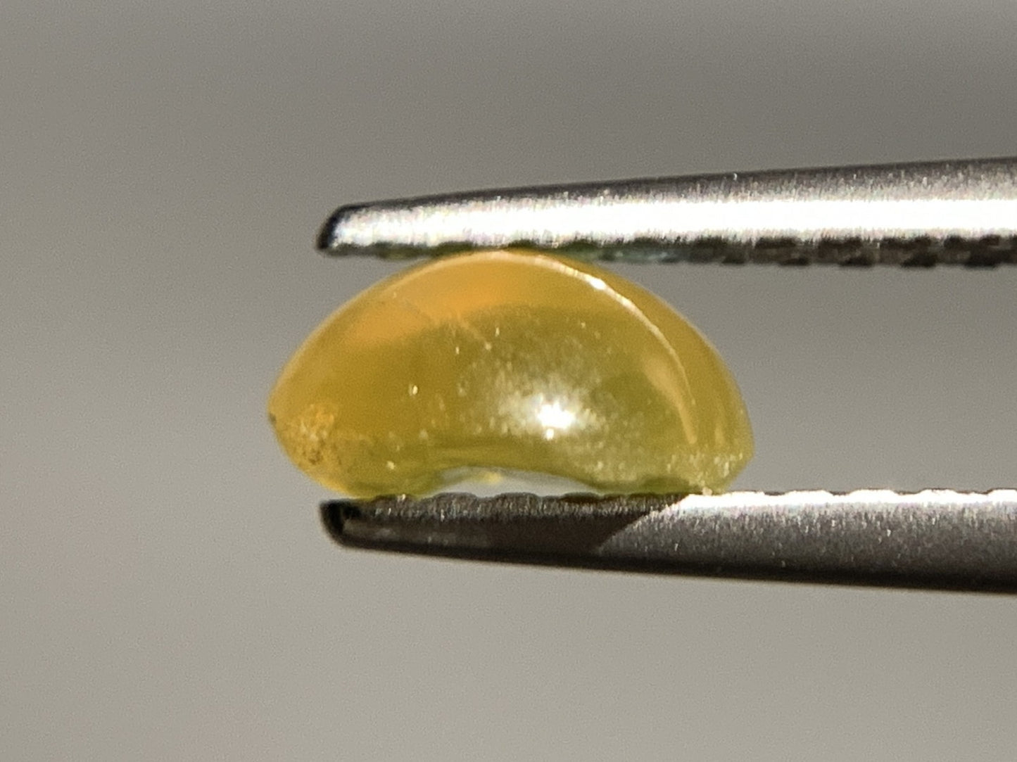 クリソベリルキャッツアイ 1.126ct  宝石ソーティング付き  6.5㎜×5.3㎜×3.4㎜ 天然 ルース（ 裸石 ） 4754Y