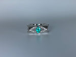 パライバトルマリン 0.25ct PT900リング 14号 - 画像1