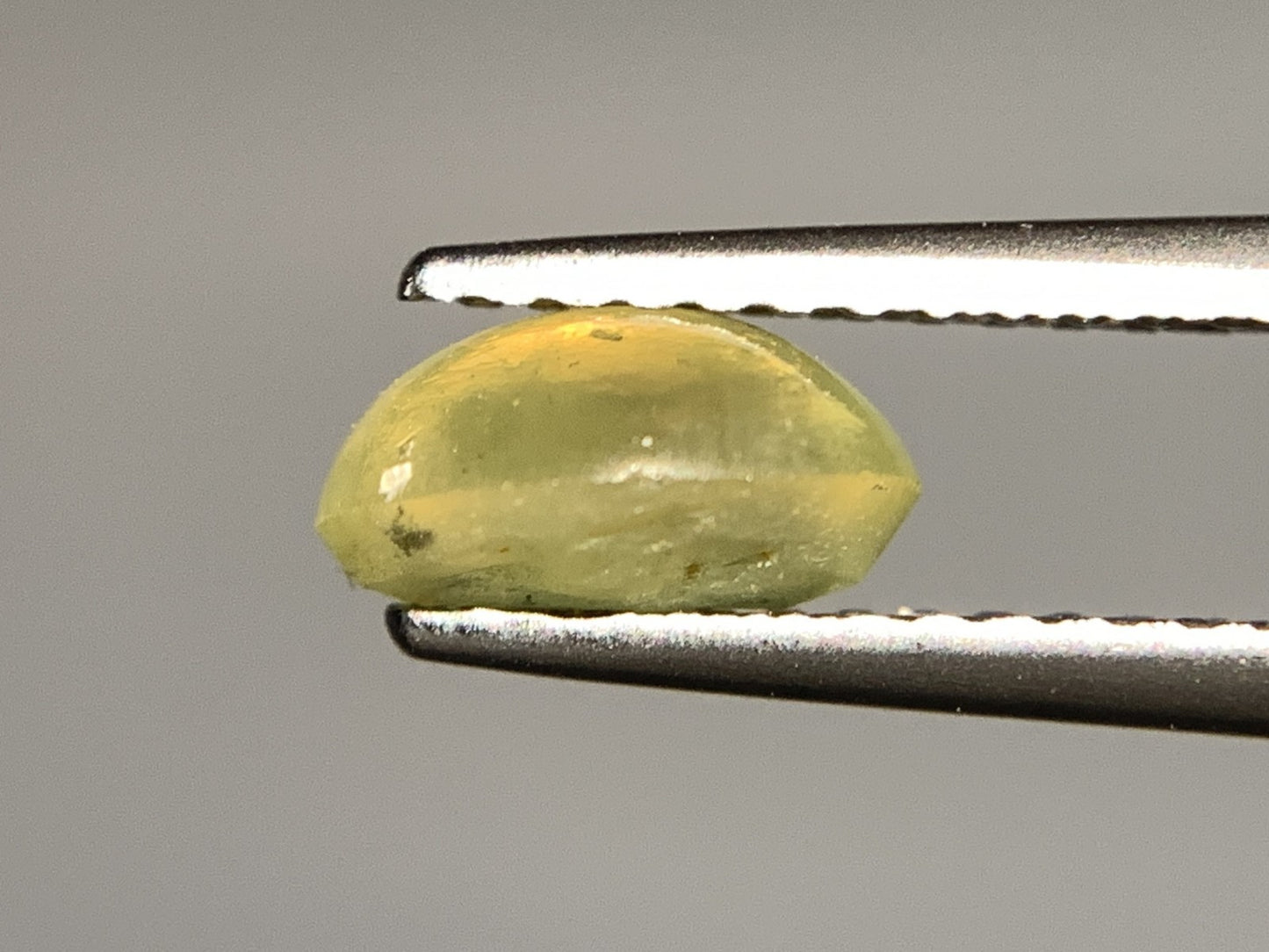 クリソベリルキャッツアイ 1.460ct  宝石ソーティング付き  7.3㎜×5.5㎜×3.7㎜ 天然 ルース（ 裸石 ） 4757Y